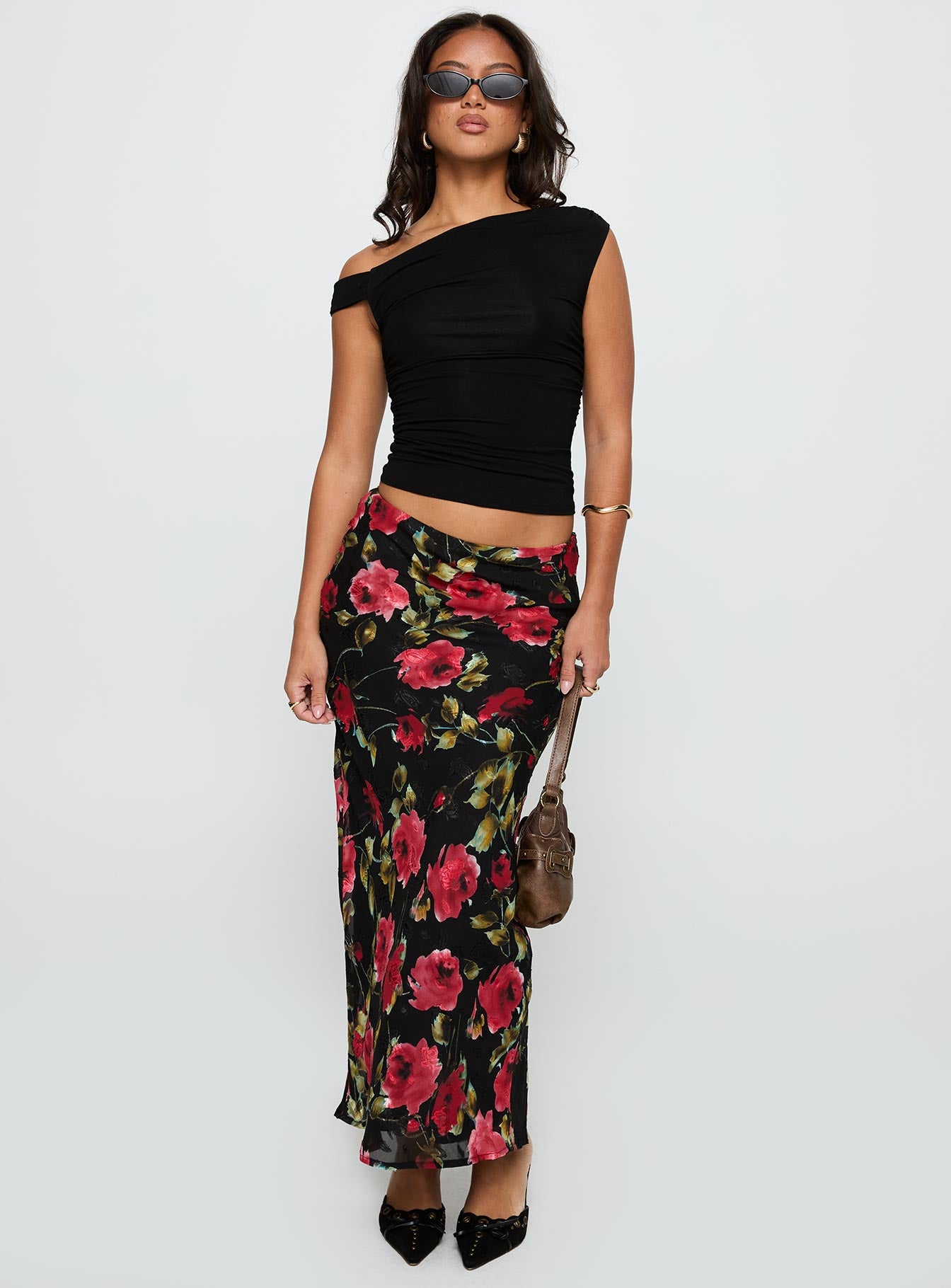 Emaretta Maxi Skirt Multi Floral - Image 3