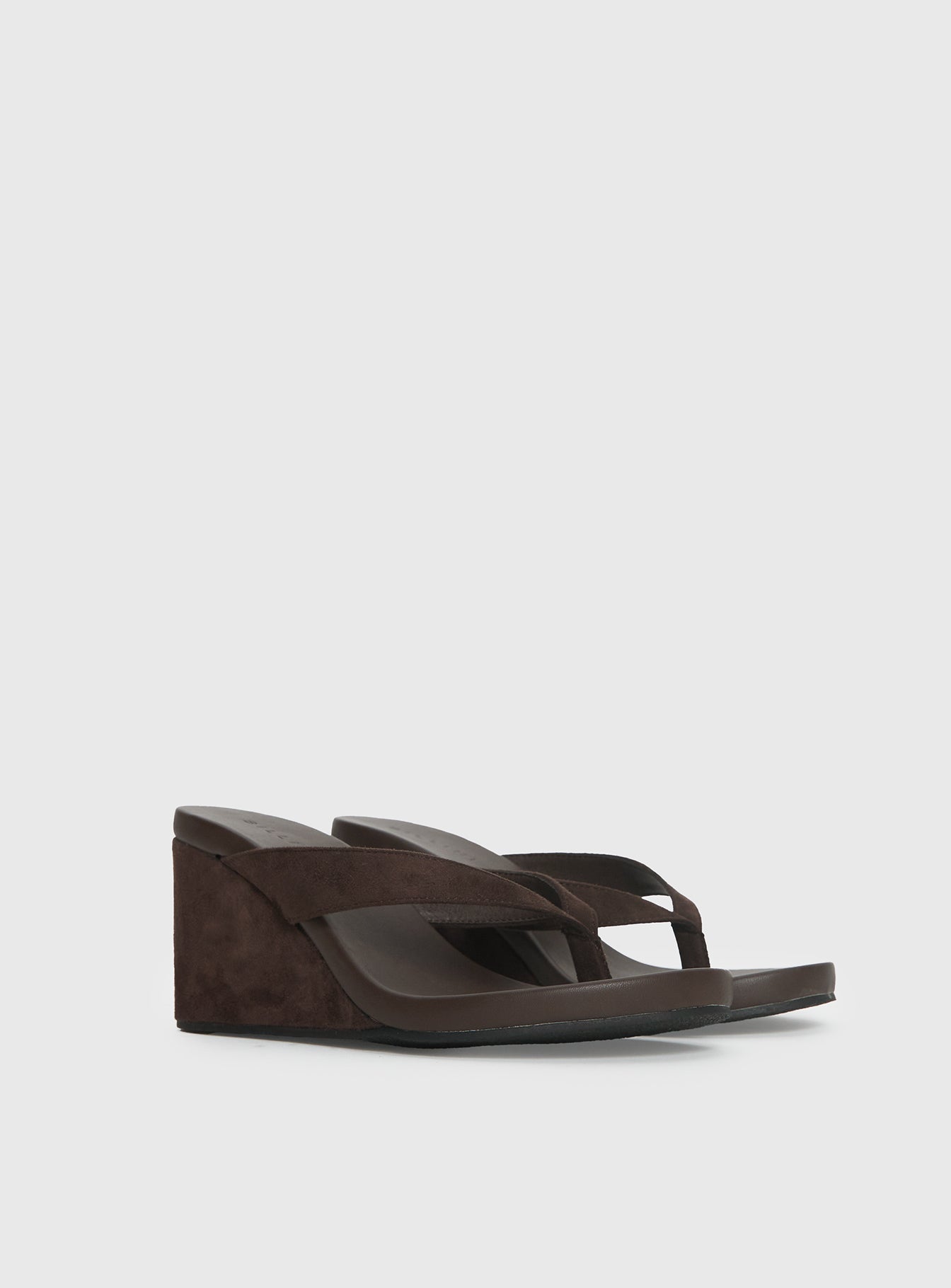 Alternative view of Billini Ravyn Heels Dark Cacao Faux Suede
