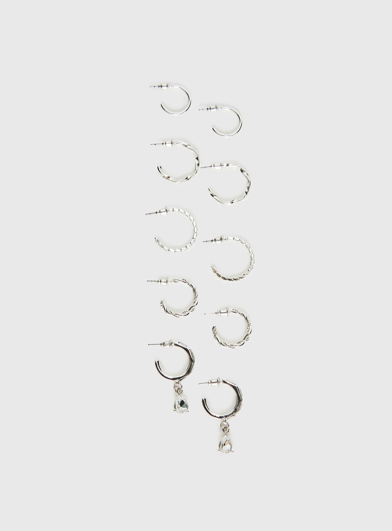 Alternative view of Delfine Earring Pack Silver