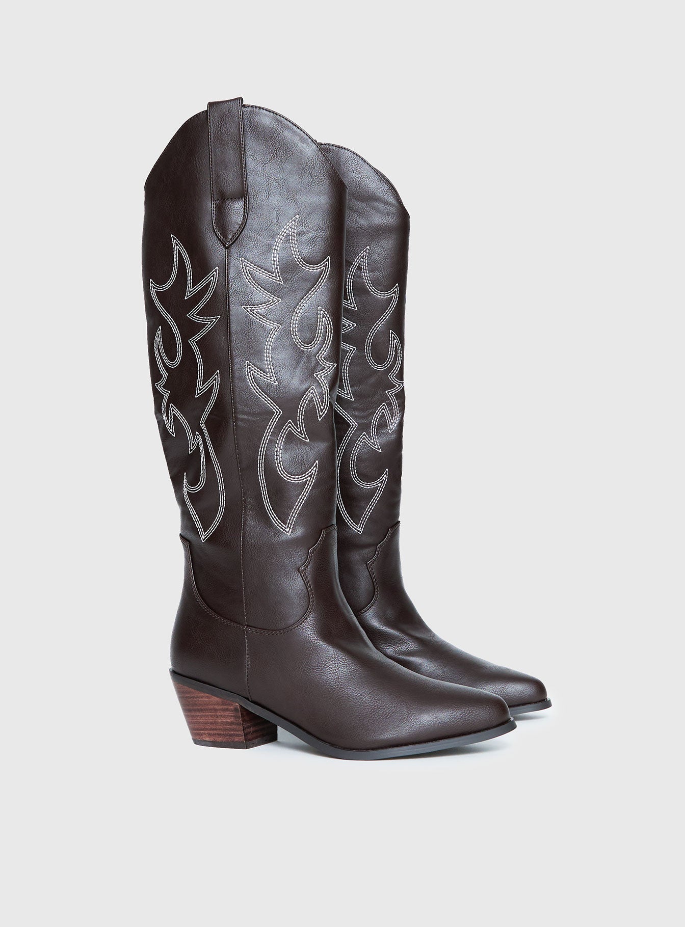 Alternative view of Billini Urson Boots Chocolate / White