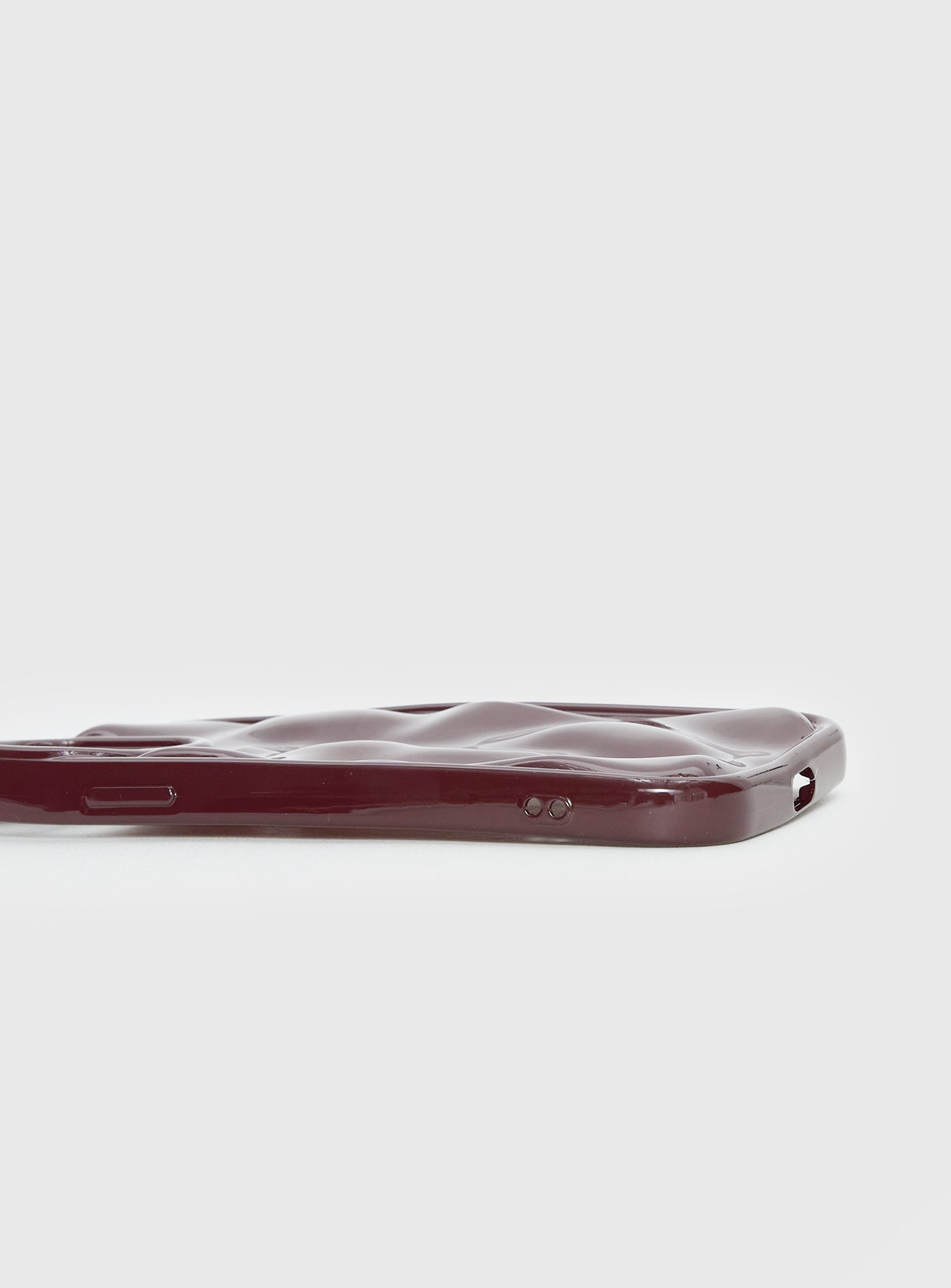 Alternative view of Clued In Iphone Case Burgundy