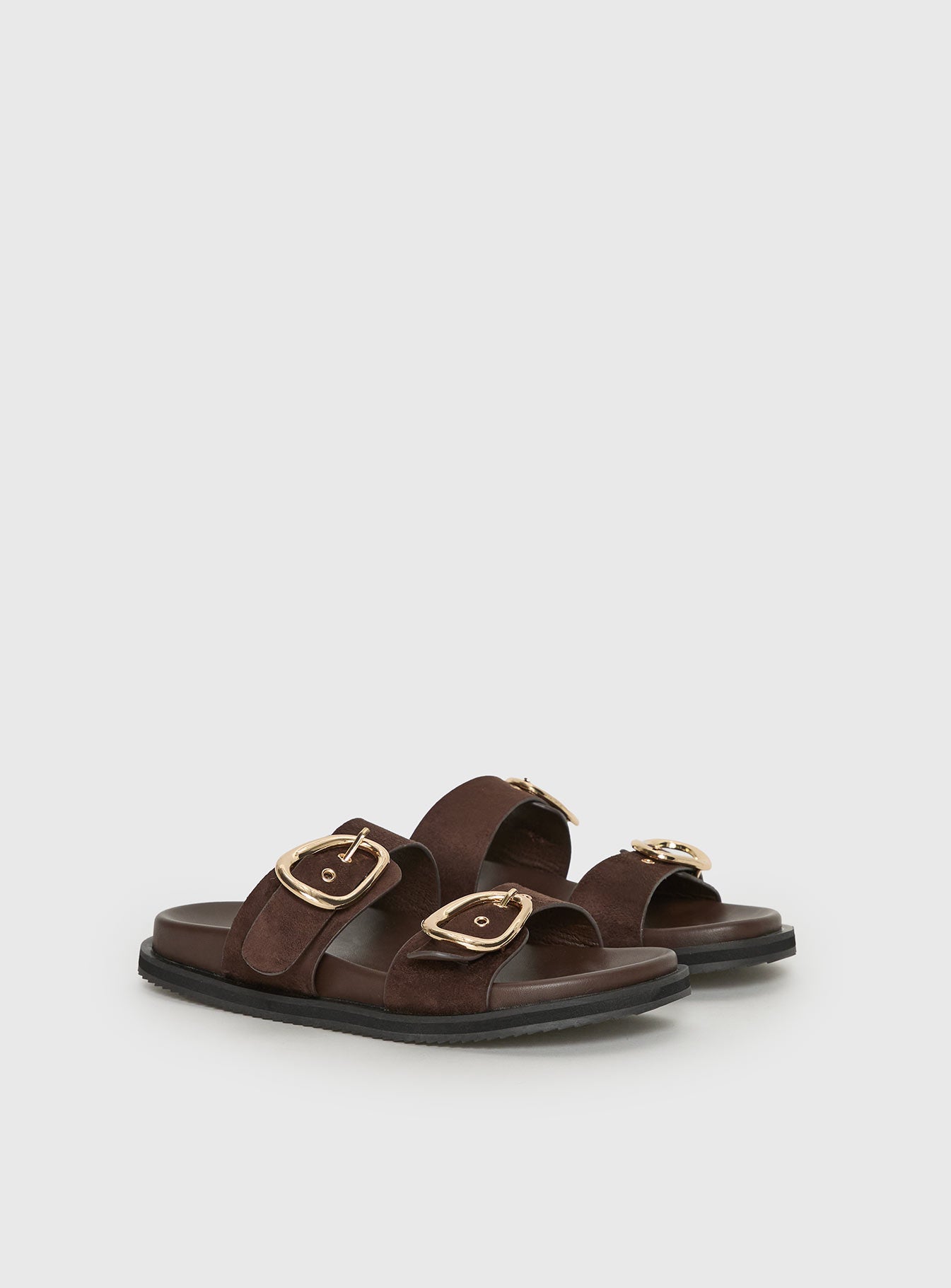 Alternative view of Billini Theresa Slides Chocolate