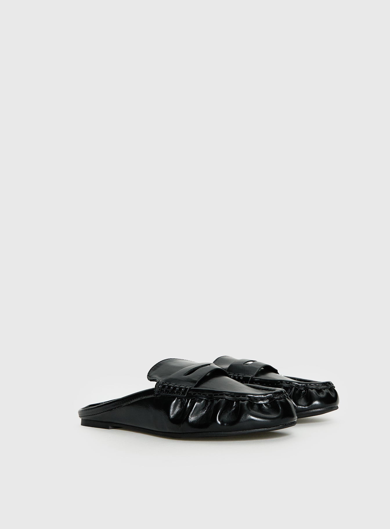 Alternative view of Hot Row Flat Loafers Black