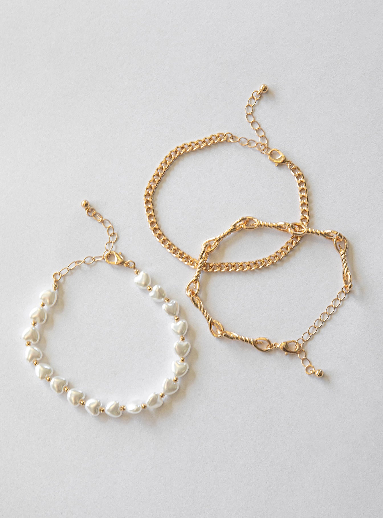 Alternative view of Davide Bracelet Pack Gold