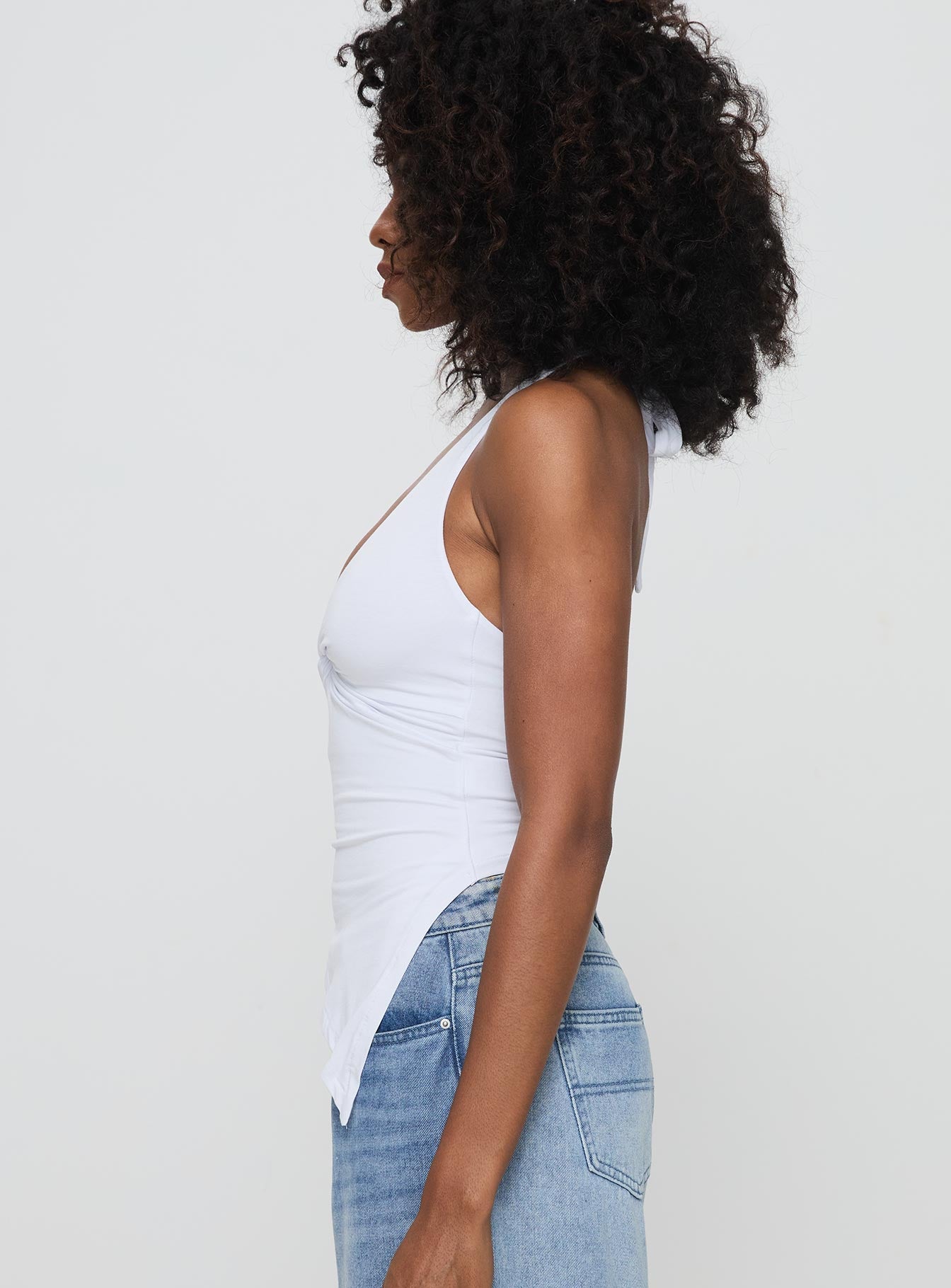 Chilli Halter Top White - Image 4