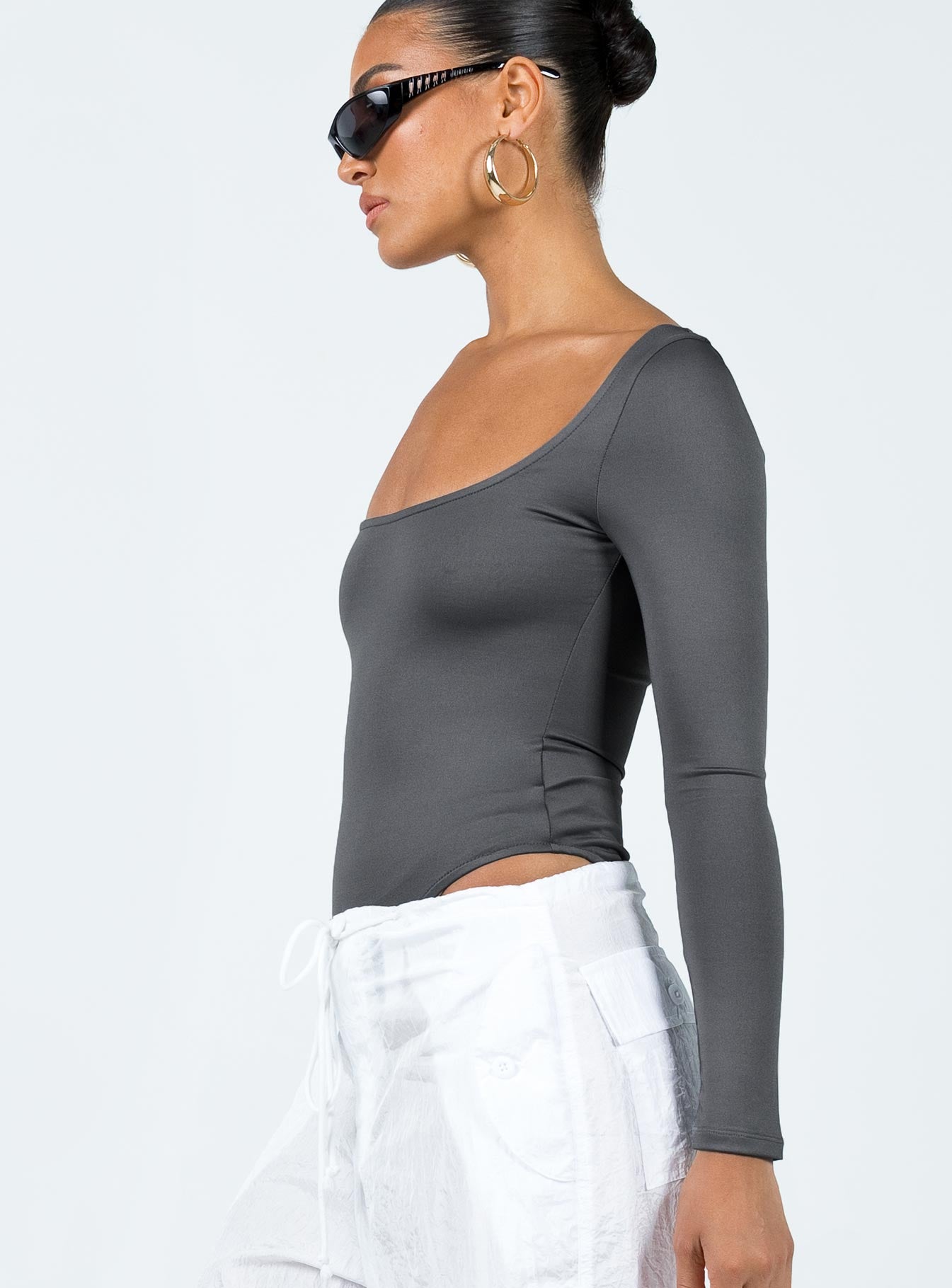 Ellery Bodysuit Grey - Image 5
