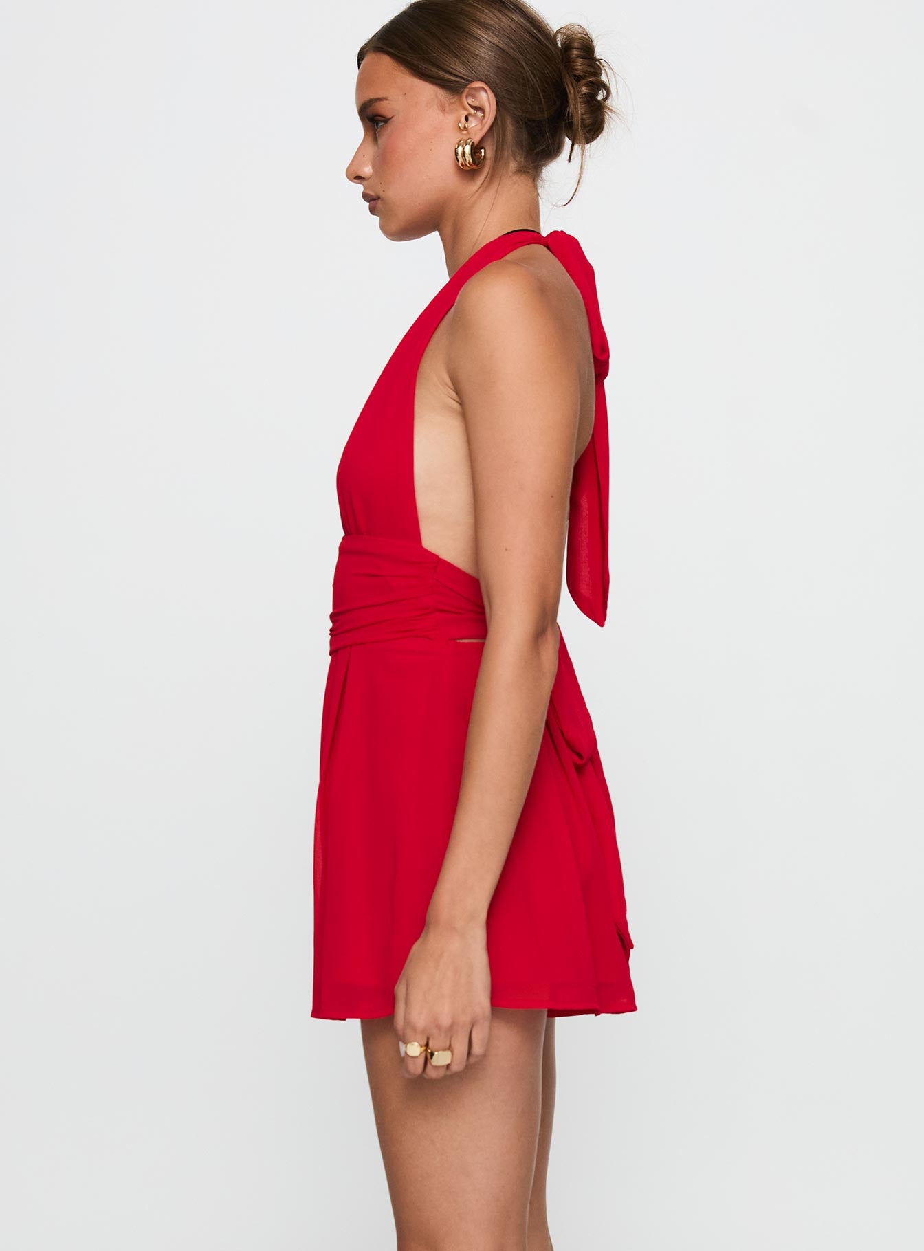 Got Me Started Romper Red - Image 3
