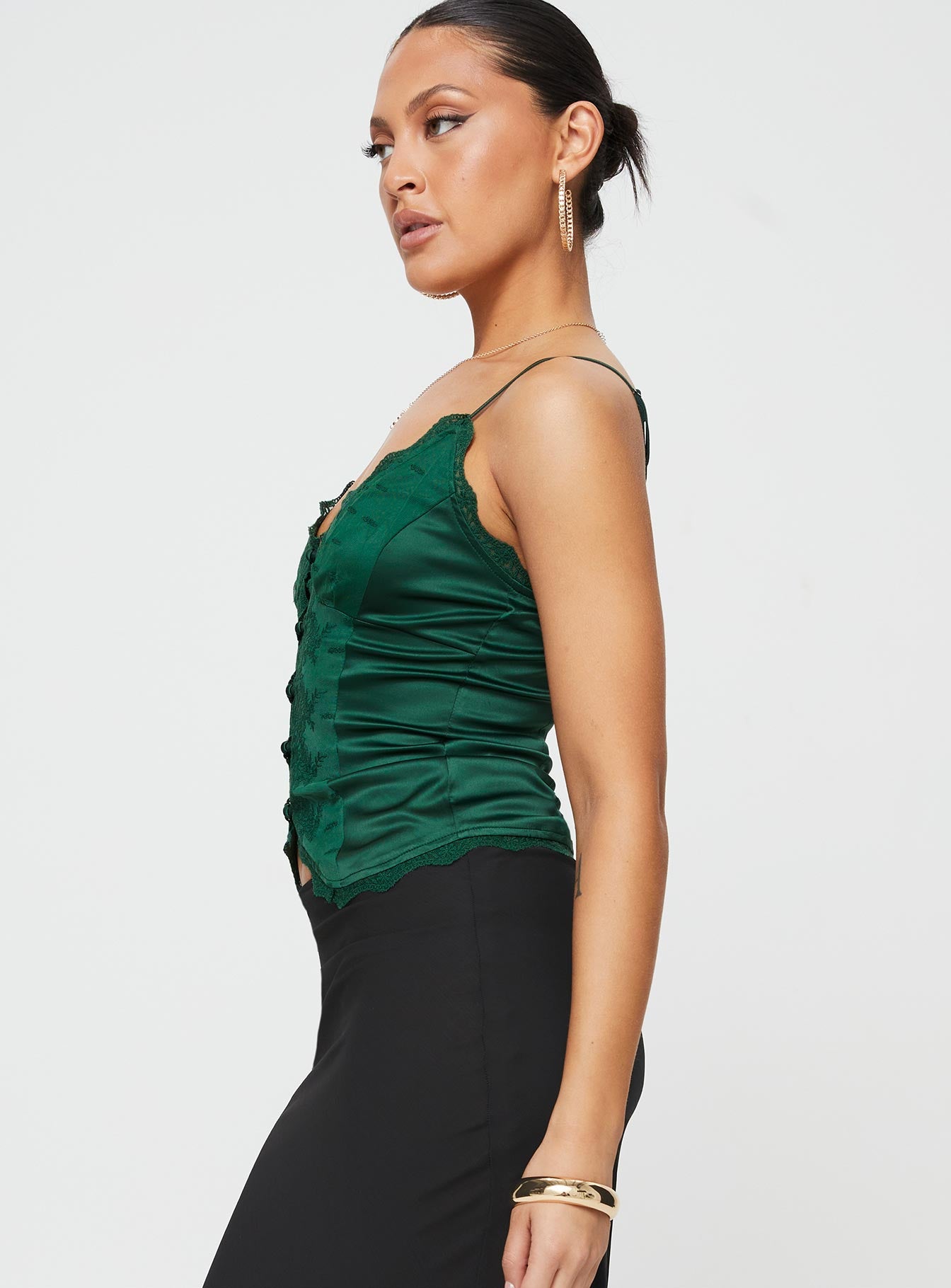 Juliana Top Forest Green - Image 4