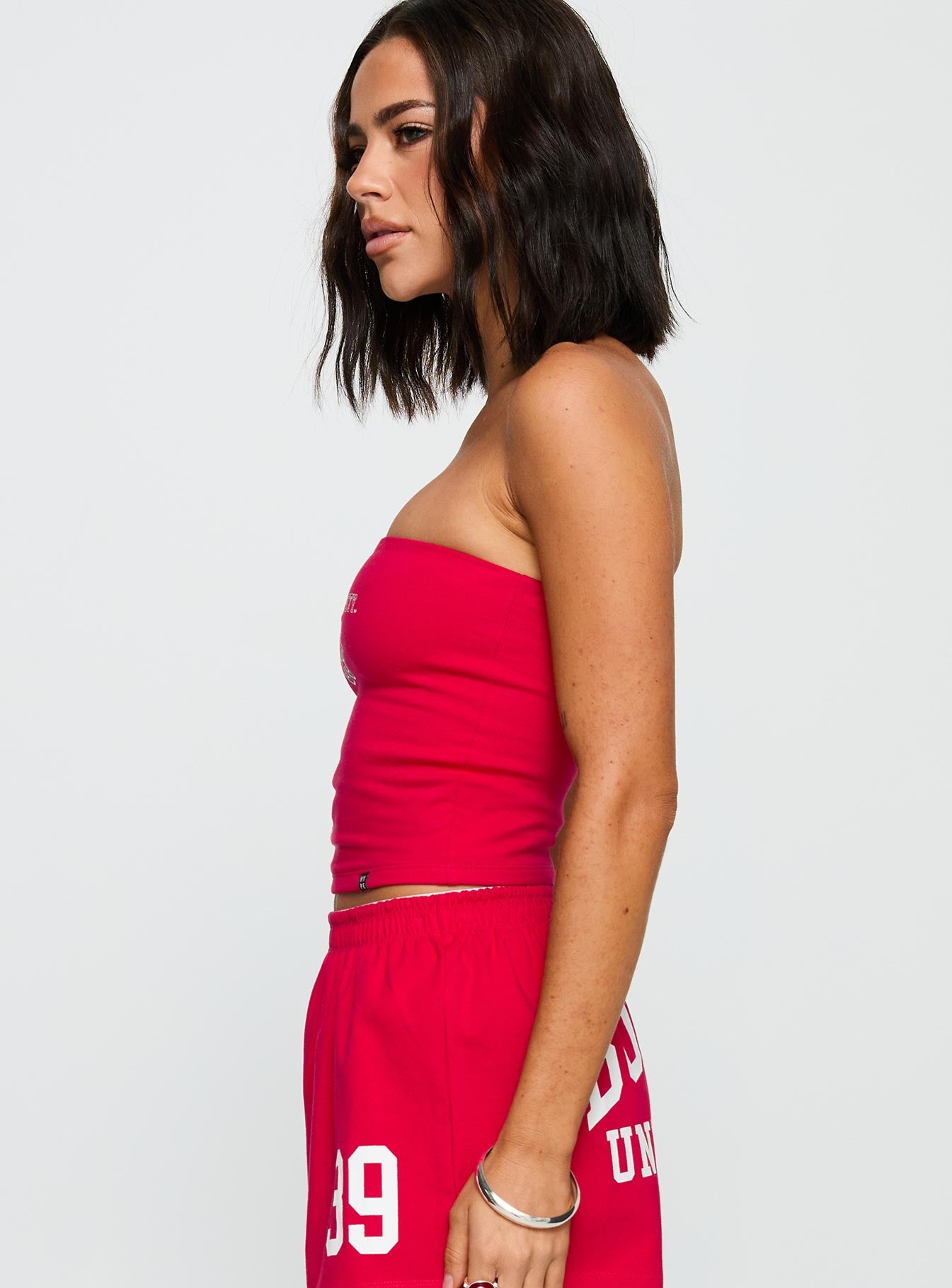 Boston University Tube Top Red - Image 4
