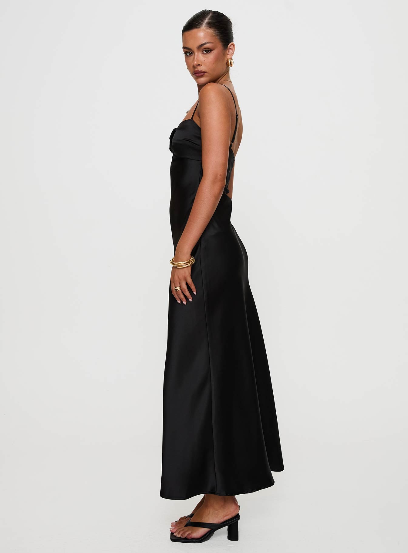 Blackthorn Maxi Dress Black - Image 4