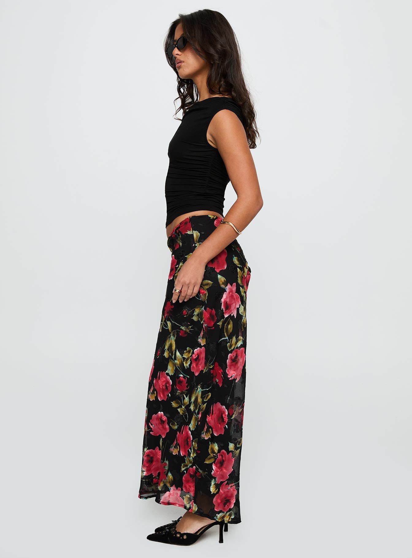Emaretta Maxi Skirt Multi Floral - Image 4