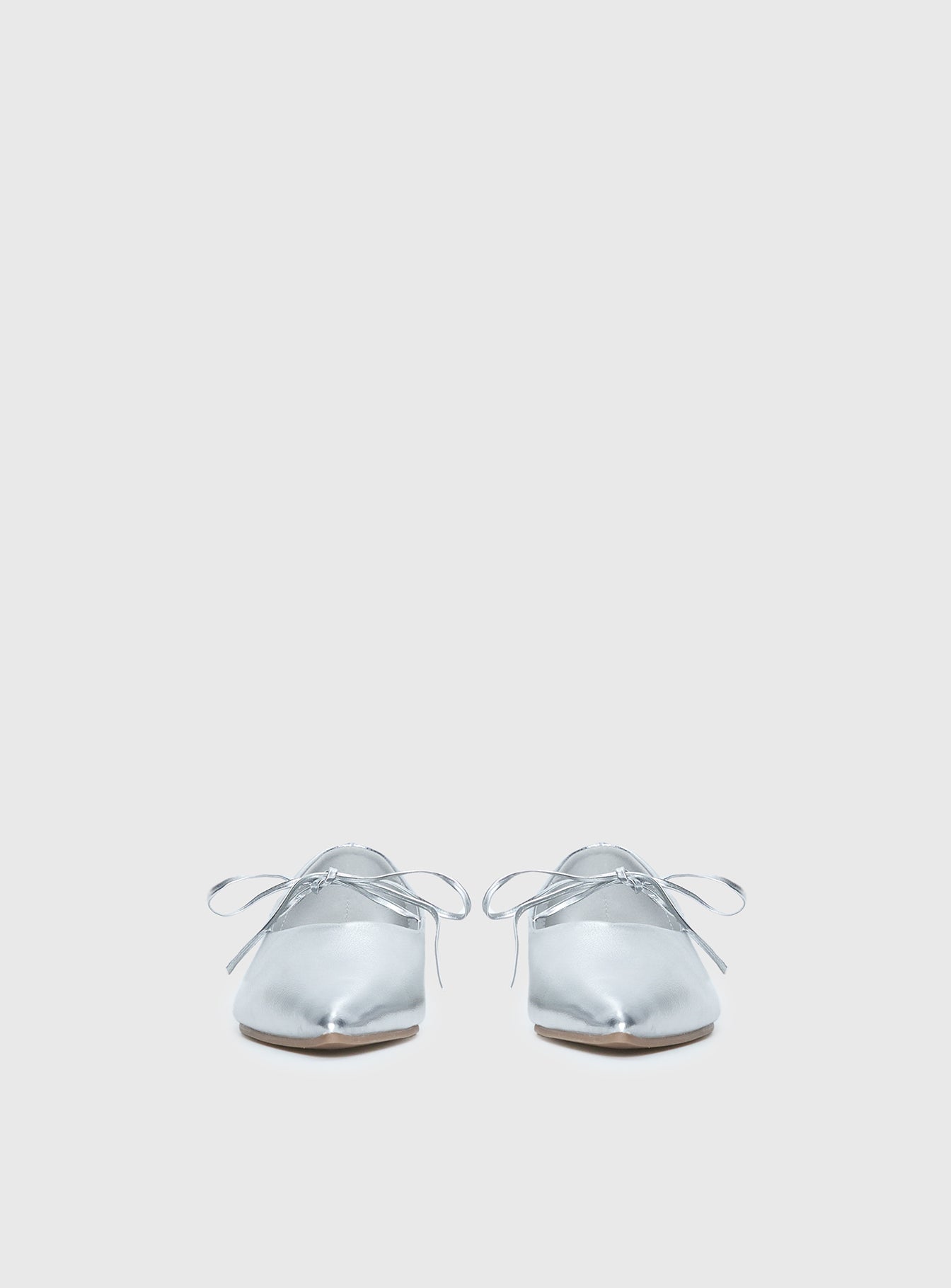 Billini Haruna Ballet Flats Silver Metallic - Image 3