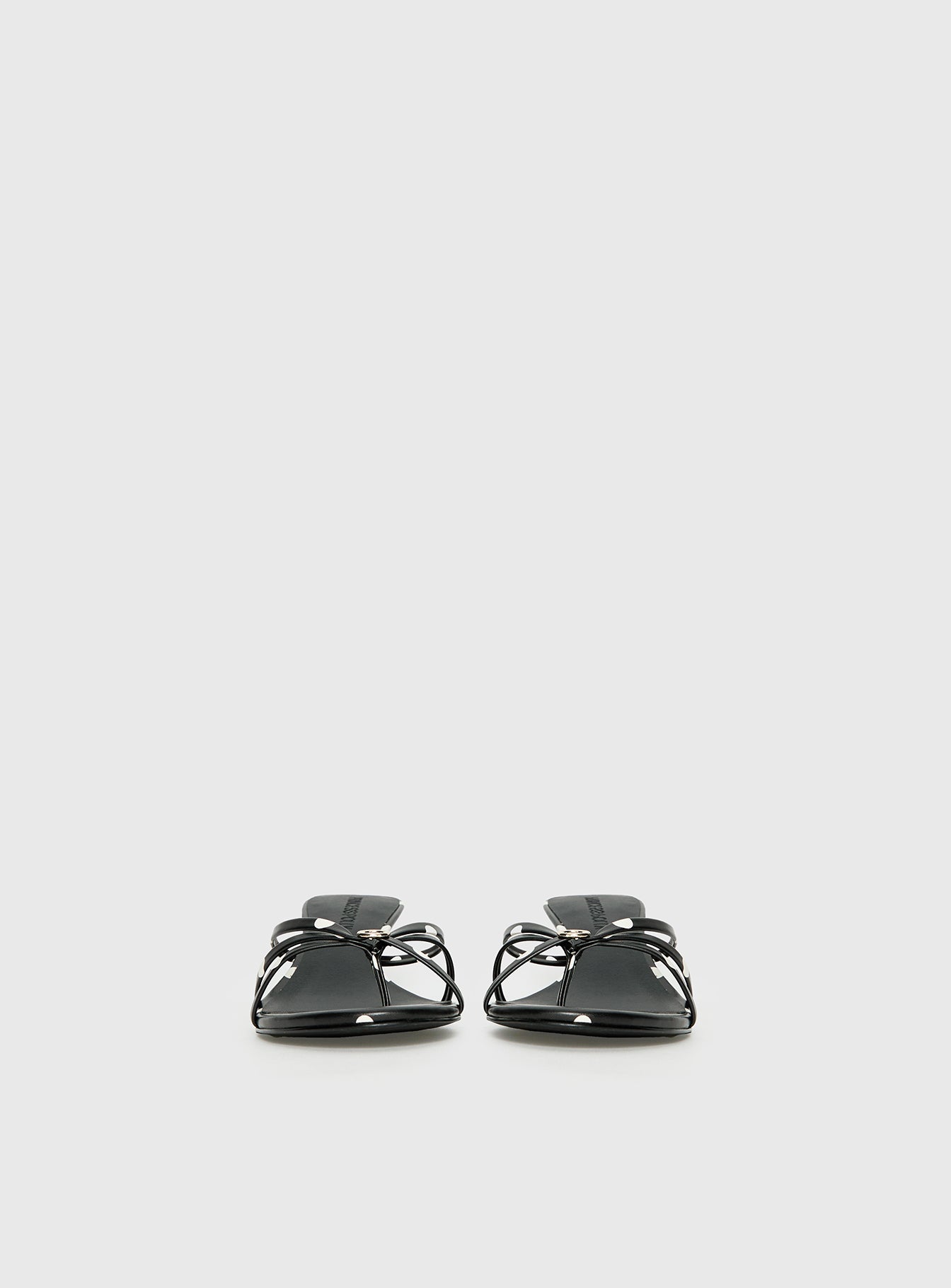 Alternative view of For The Rush Kitten Heels Black Polka