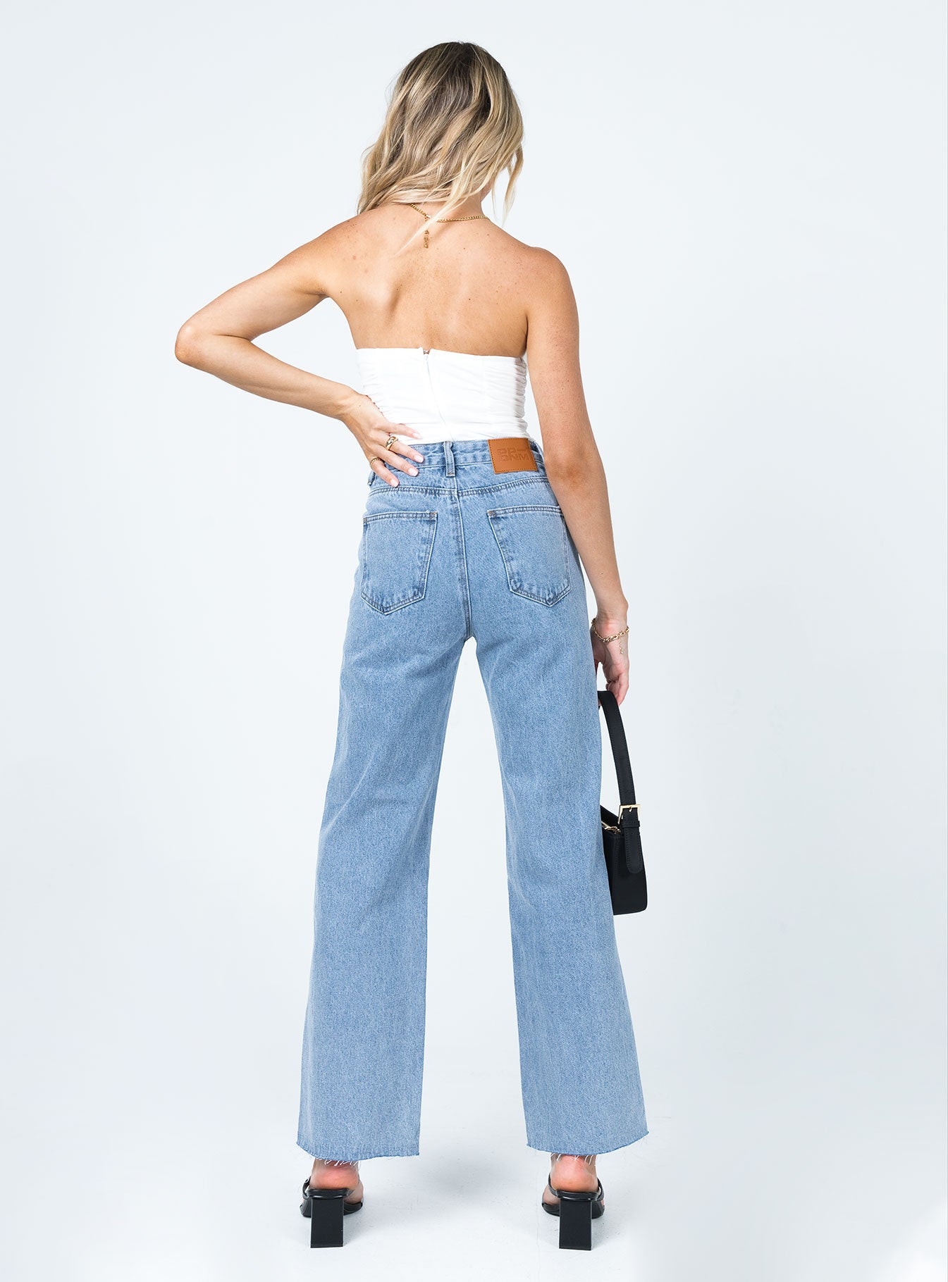 Arlington High Rise Straight Leg Jeans Denim - Image 6