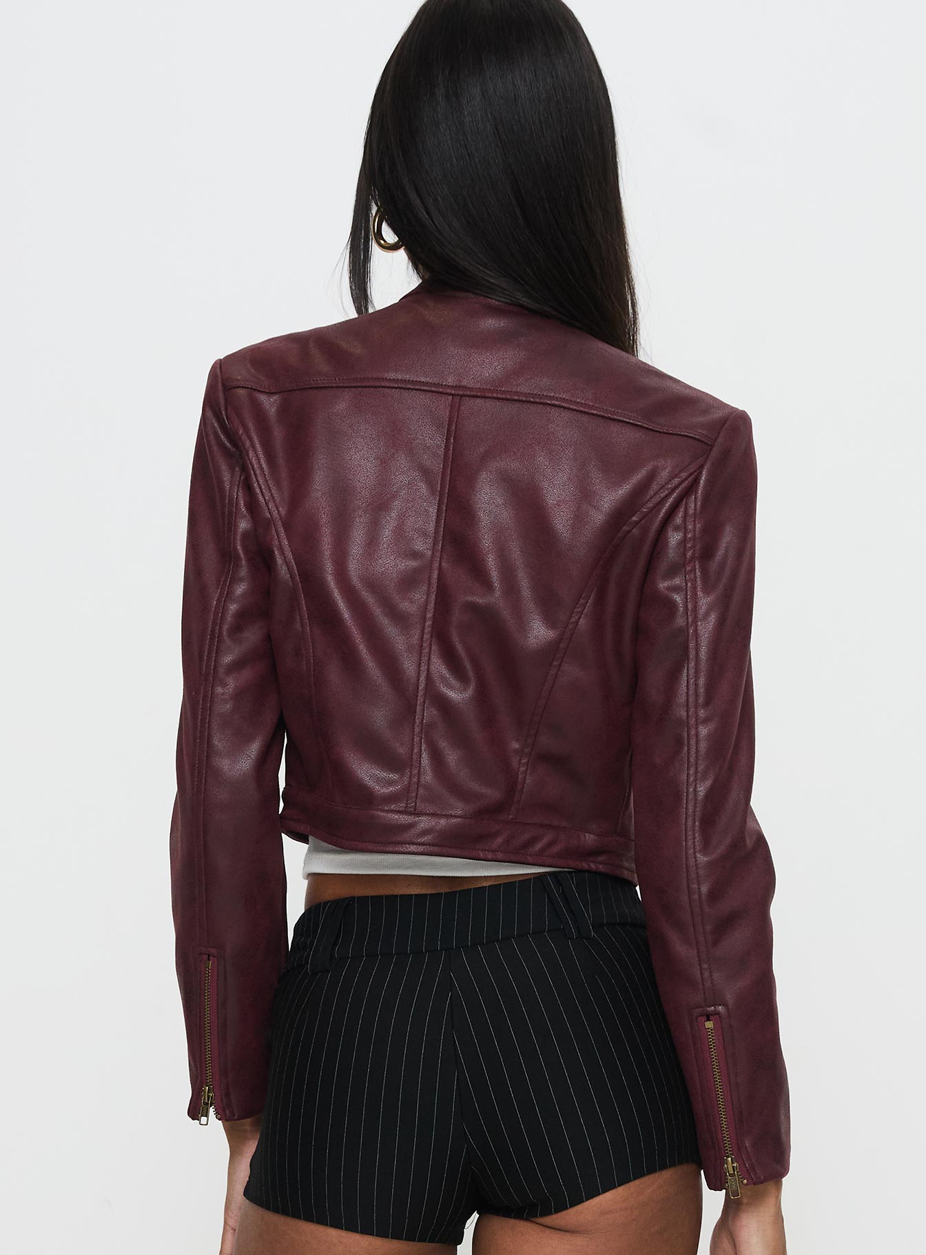 Anfield Jacket Burgundy - Image 5
