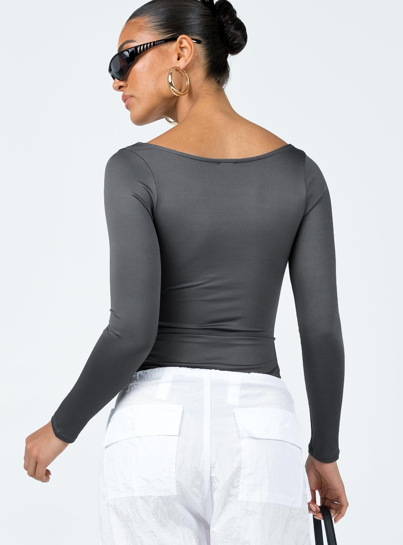 Ellery Bodysuit Grey - Image 6