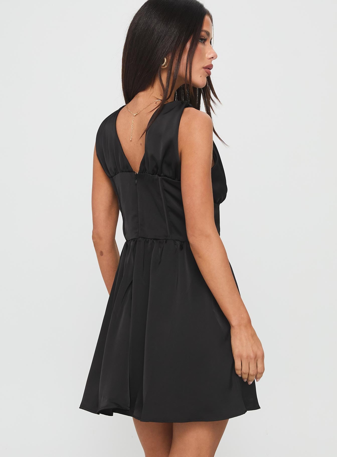 Alamere Mini Dress Black - Image 4