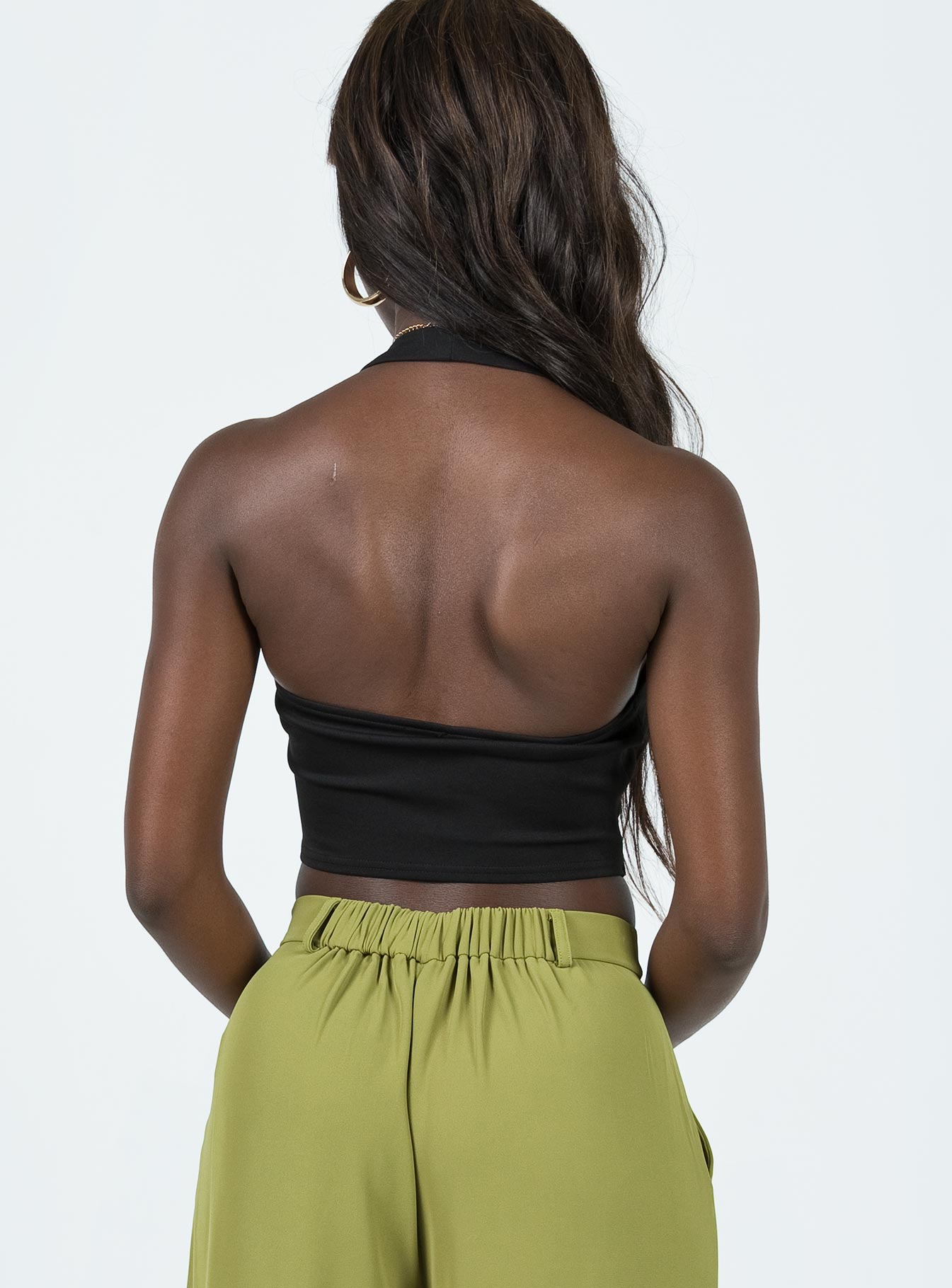 Cinto Halter Top Black - Image 5