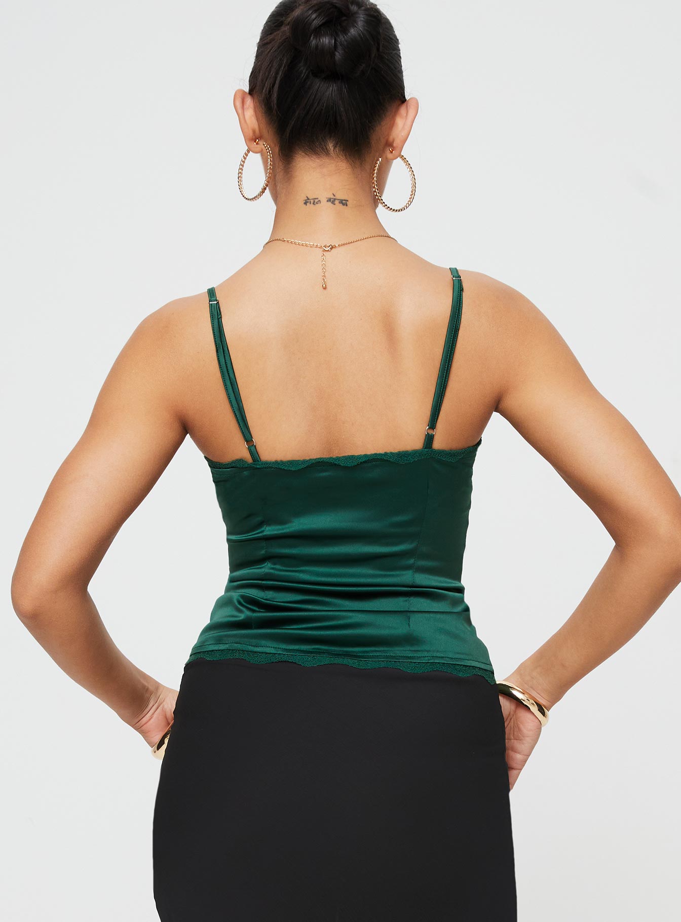Juliana Top Forest Green - Image 5