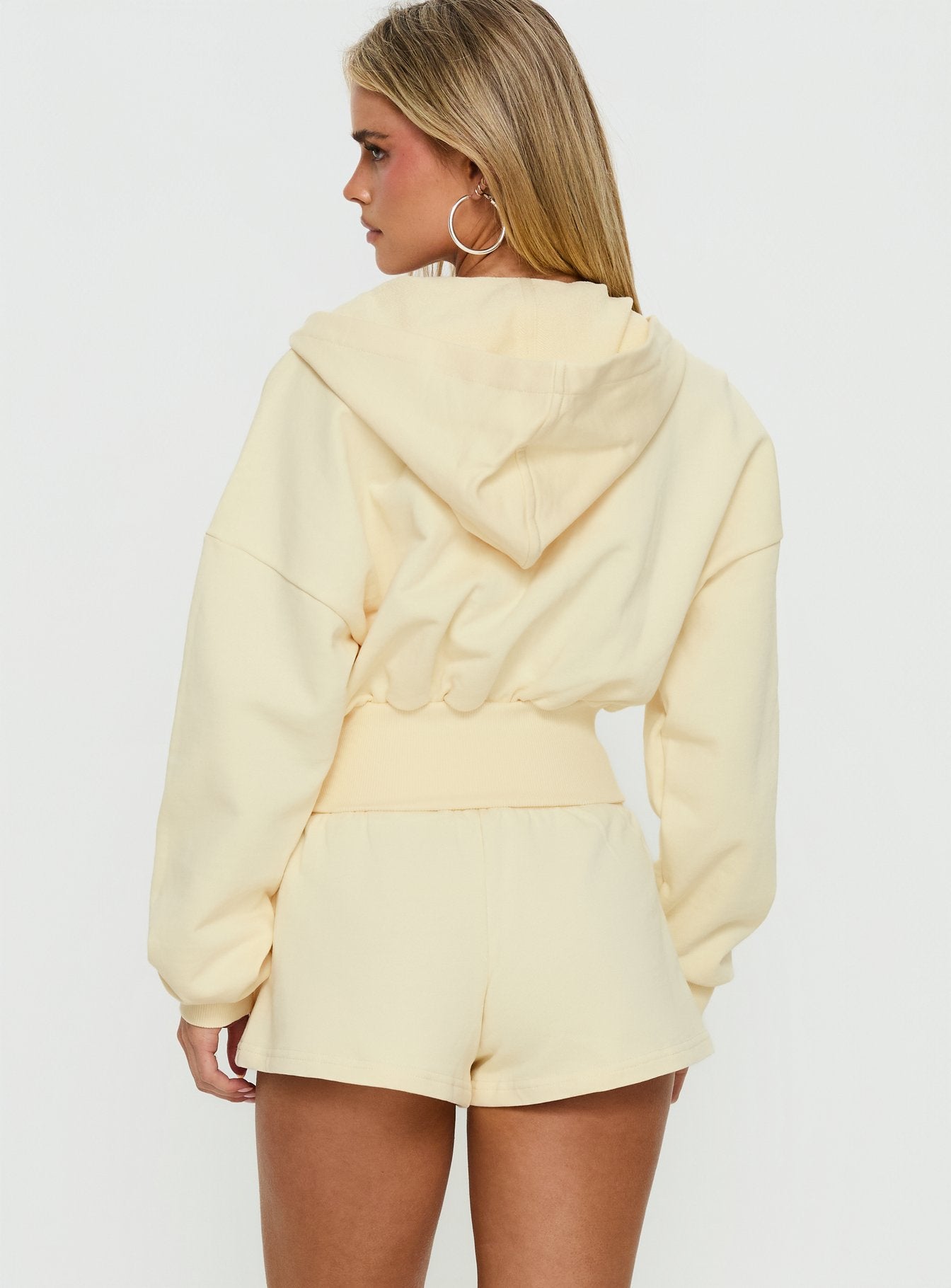 Daybreak Rib Waist Shorts Buttercream - Image 5