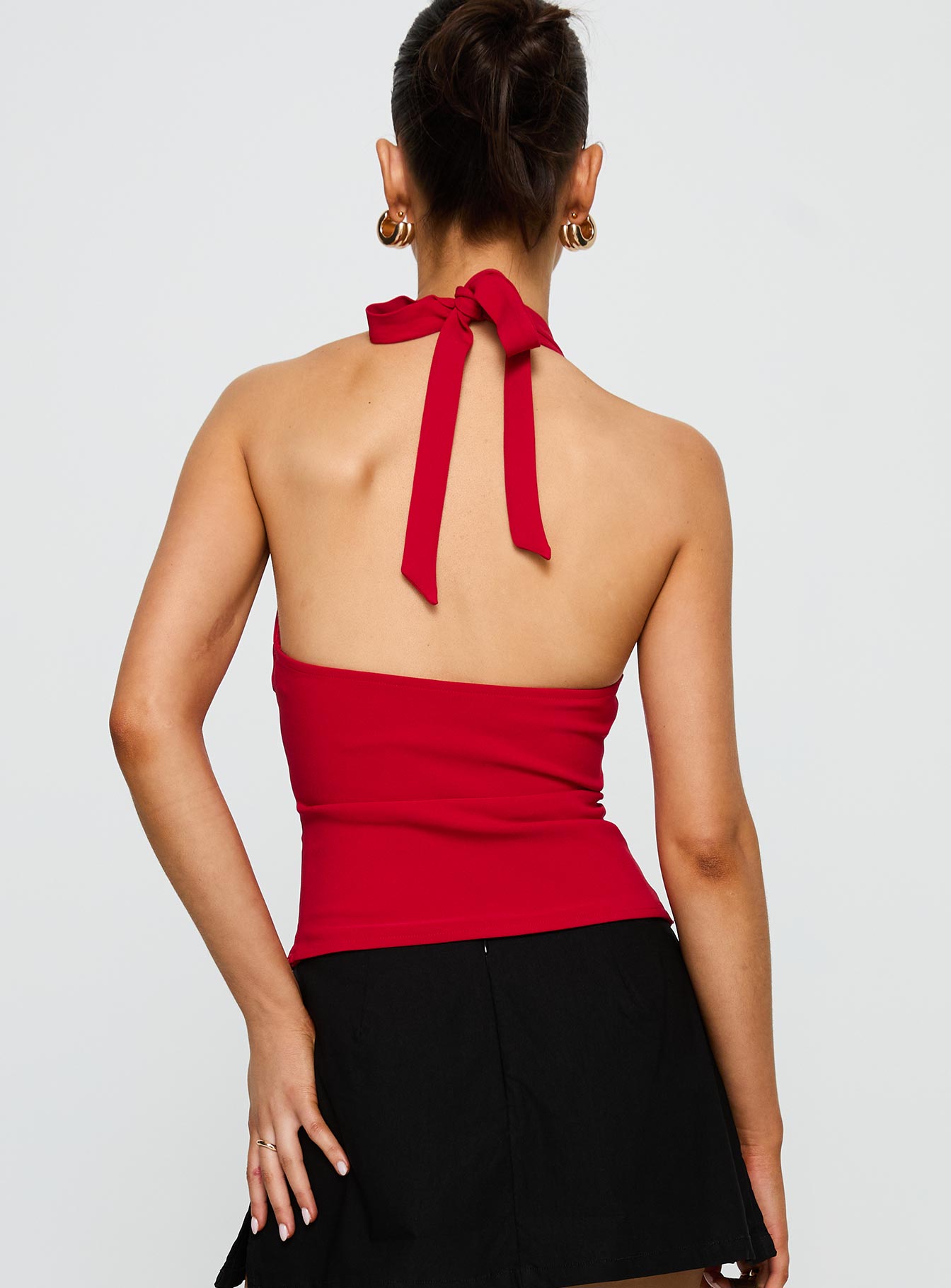 In Your Life Halter Top Red - Image 5