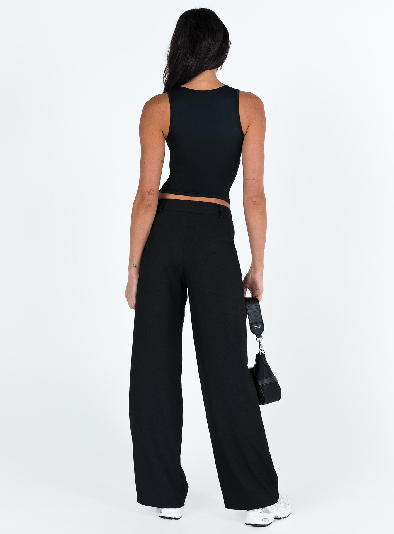 Archie Low Rise Pants Black - Image 5
