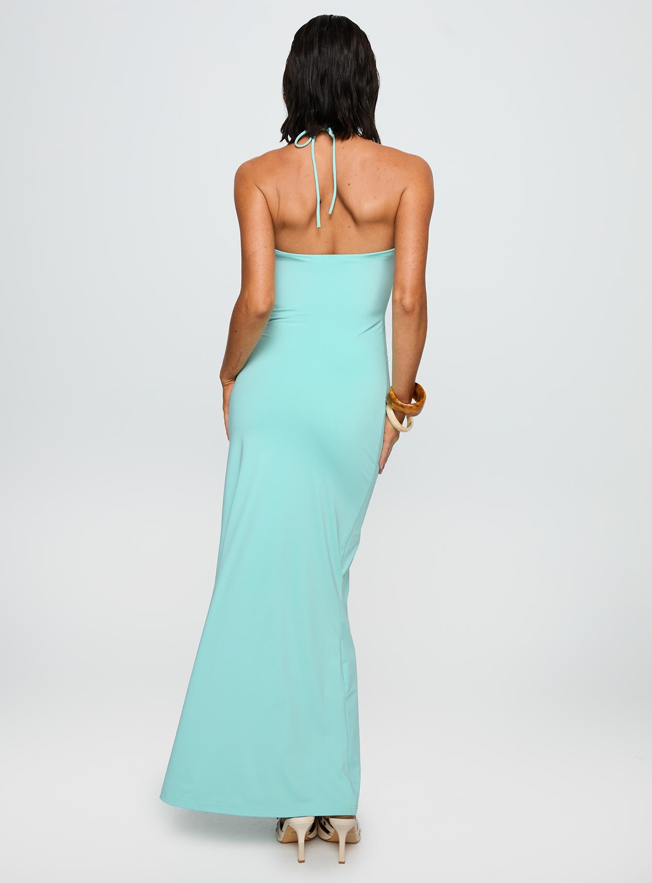 A Vision Hardware Detail Maxi Dress Blue - Image 5