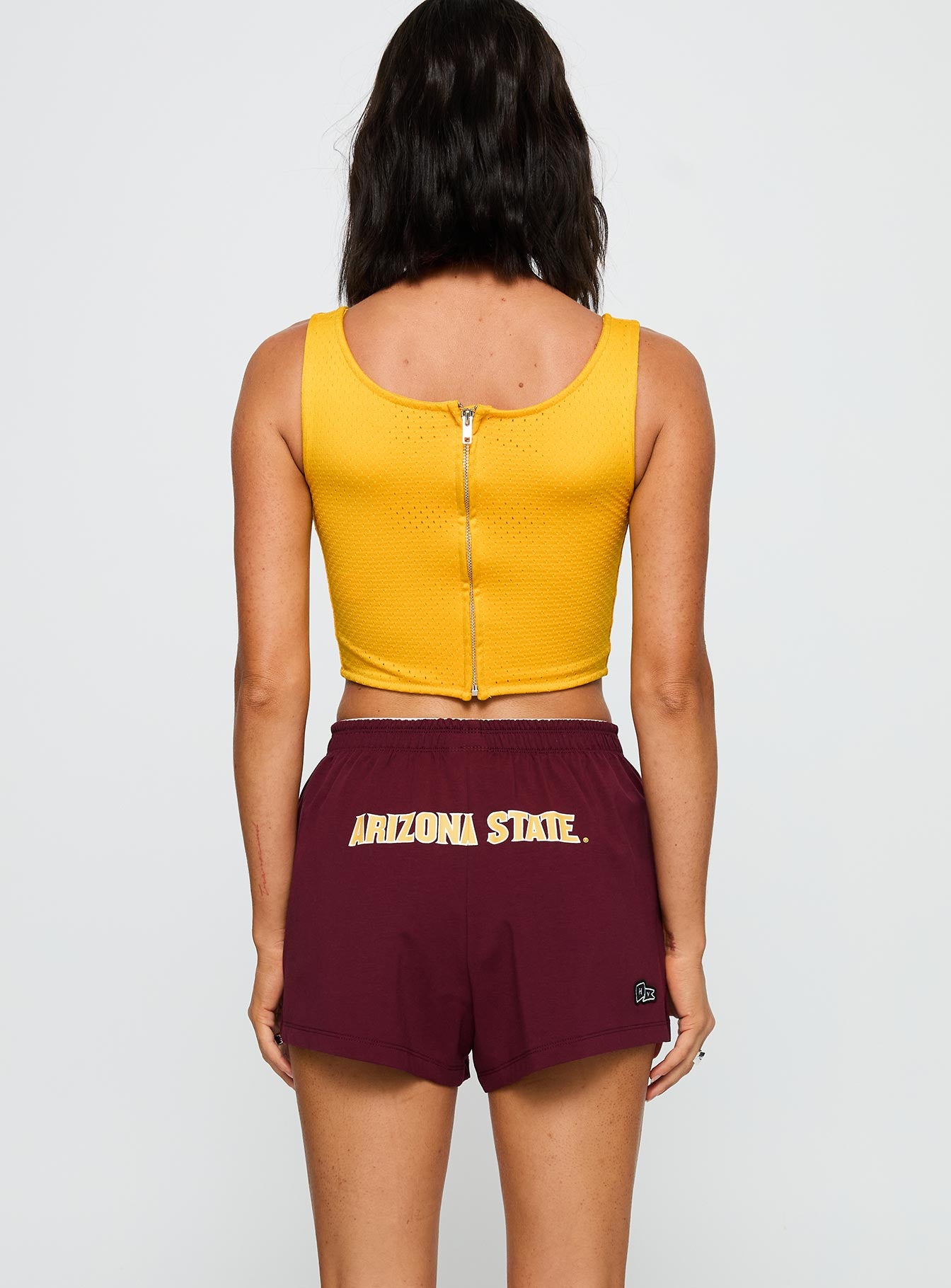 Asu Soffee Shorts Maroon - Image 5