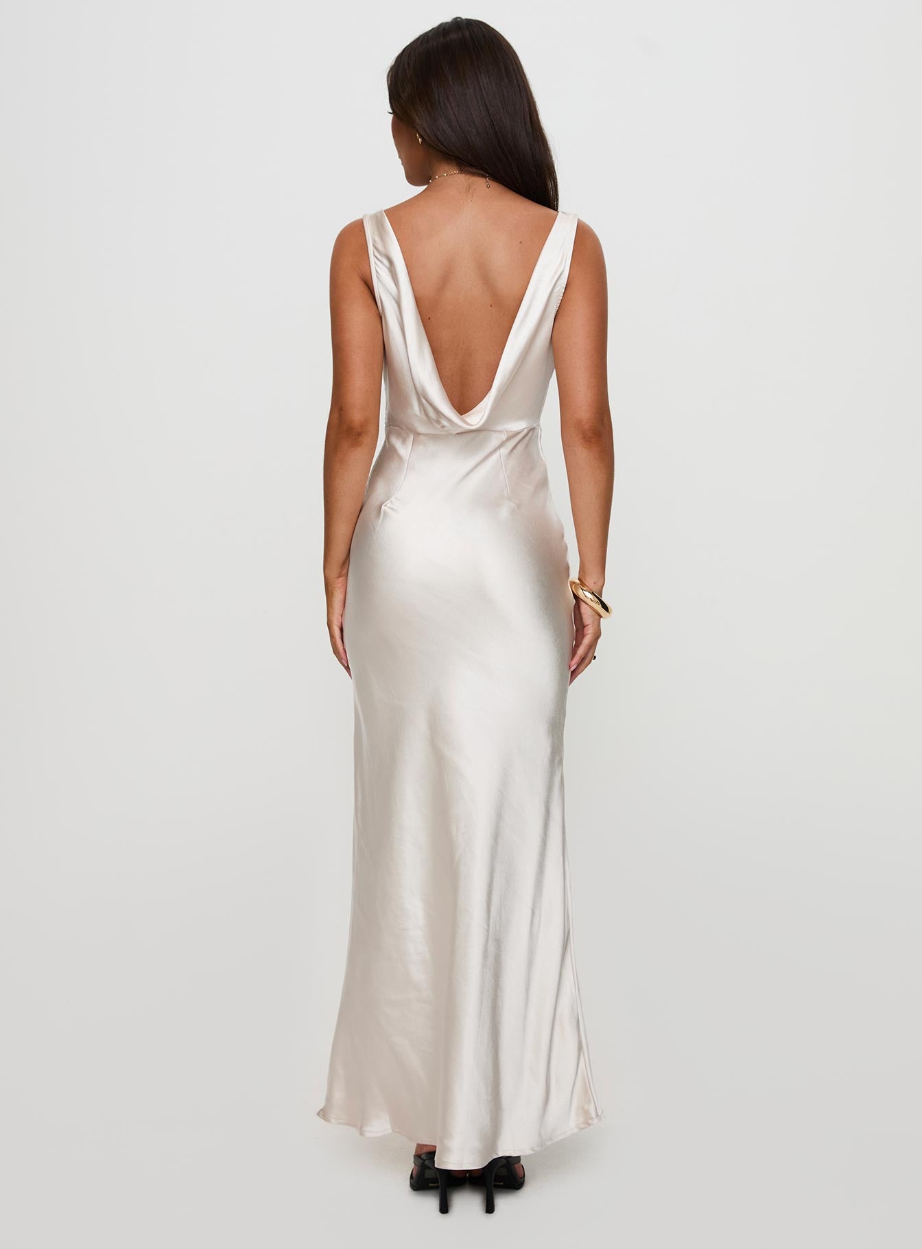 Allegra Maxi Dress Champagne - Image 11