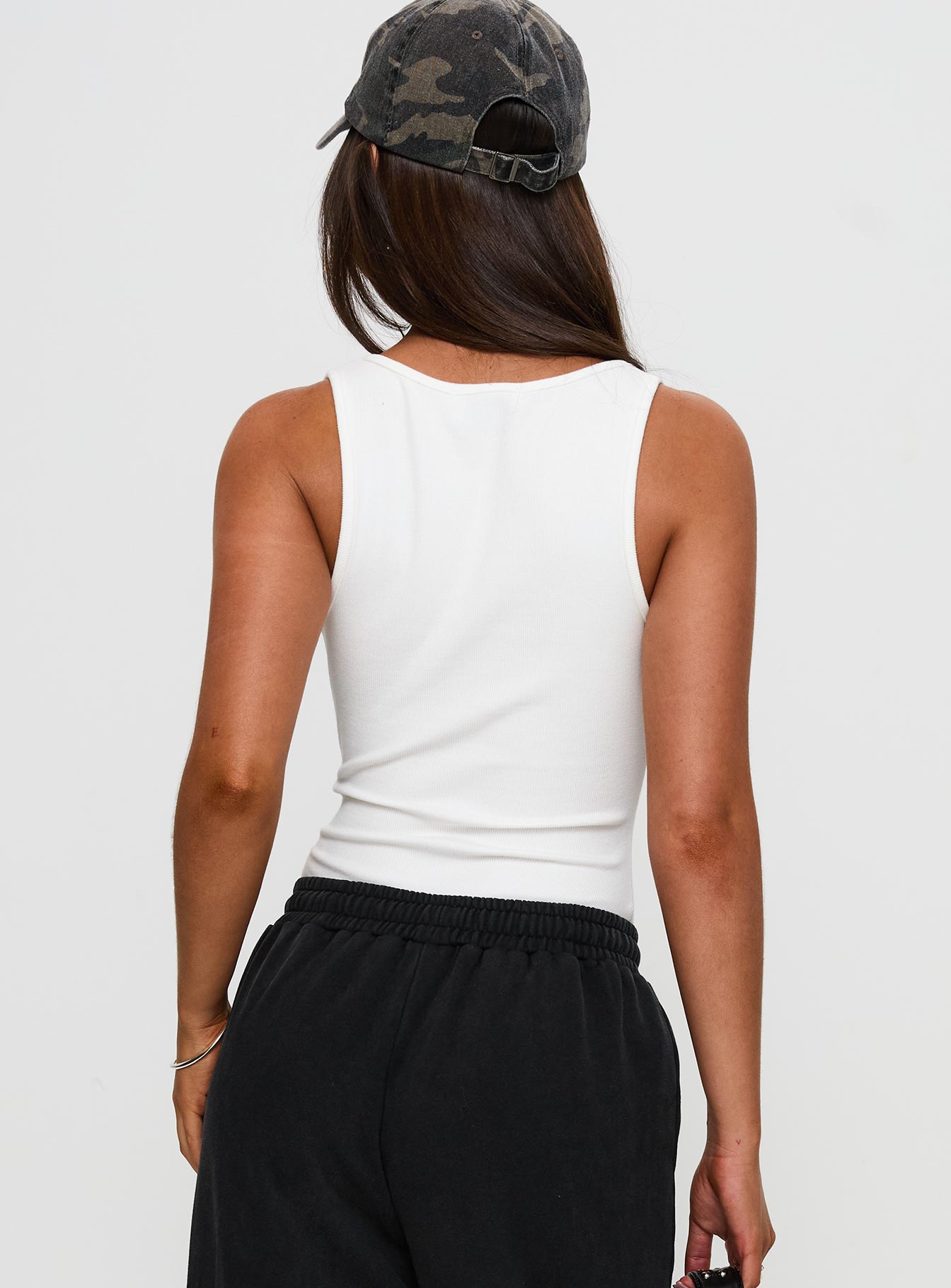 Baseline Rib Bodysuit White - Image 5