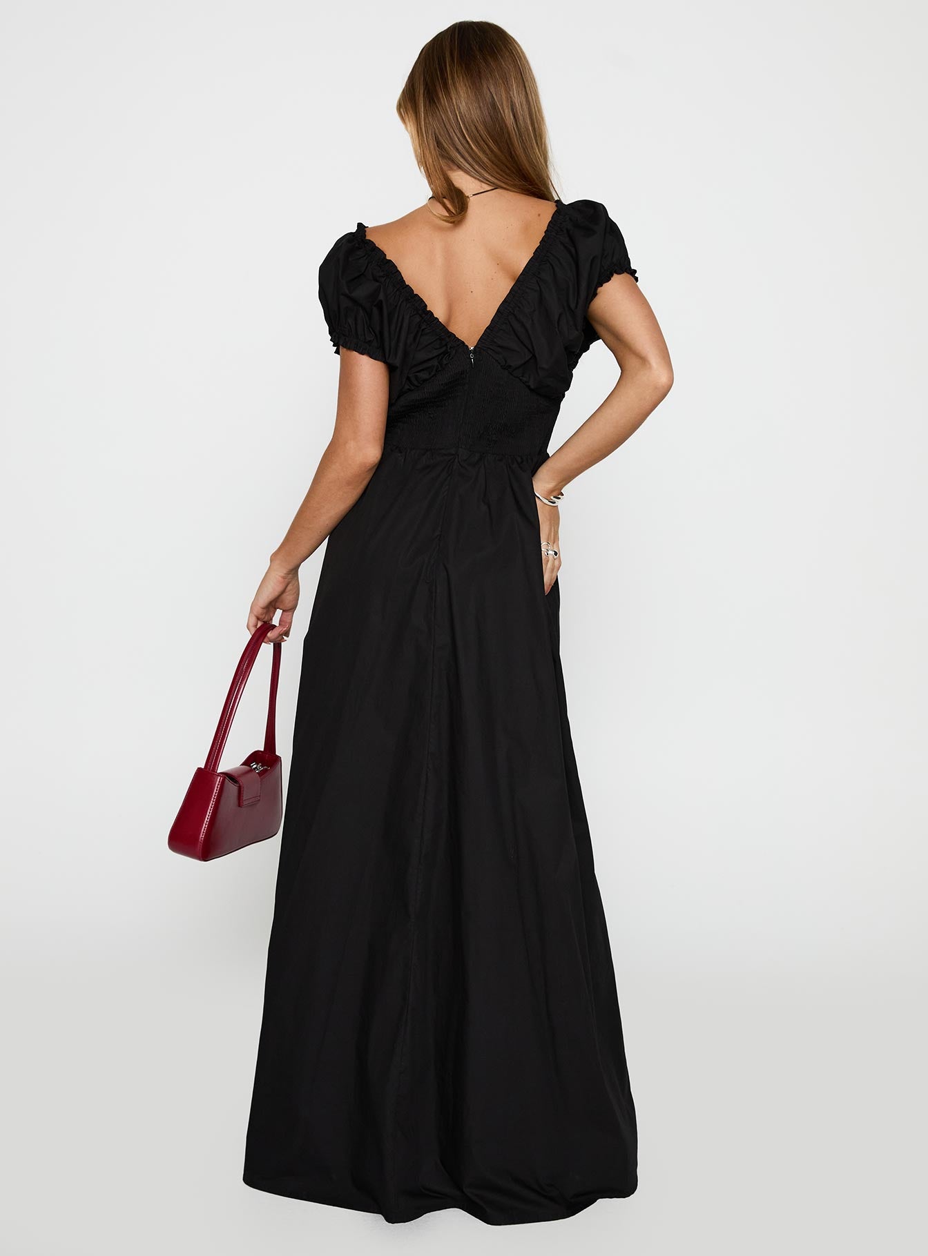 Breeanna Maxi Dress Black - Image 4