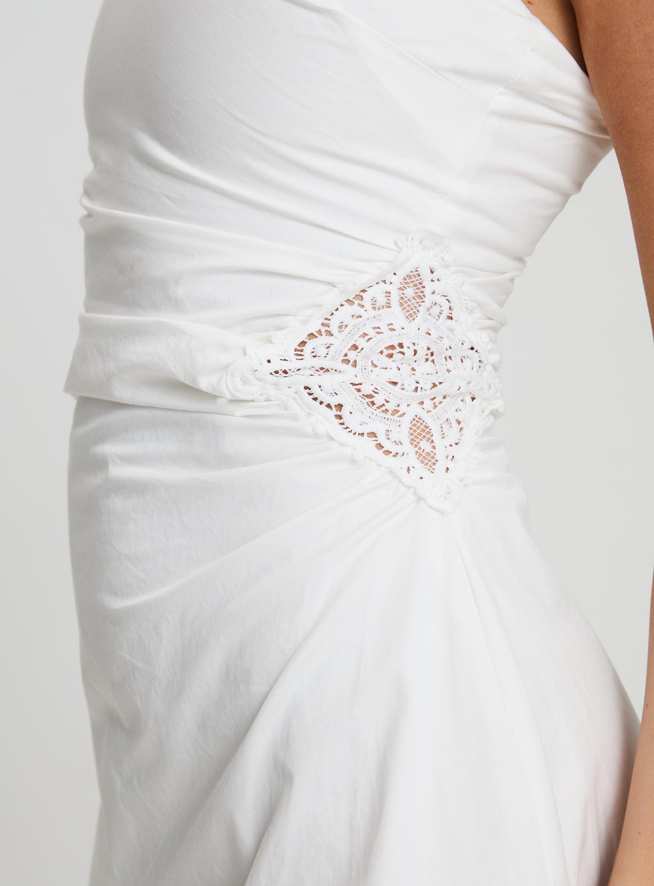 Doiley Moiley Mini Dress White - Image 6