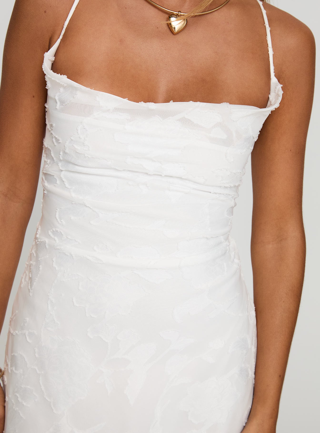 Celena Mini Dress White / Floral - Image 6