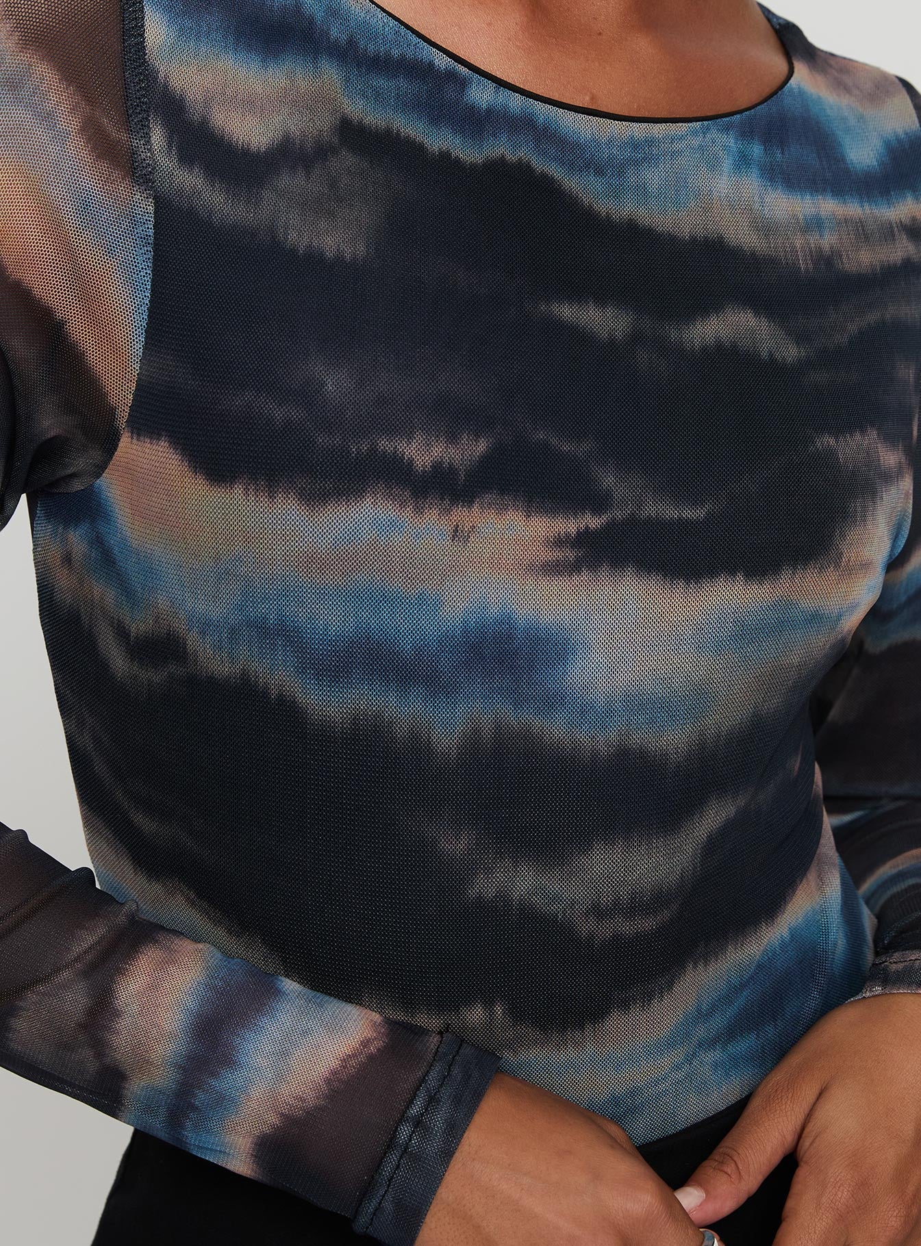Agate Long Sleeve Bodysuit Multi - Image 5