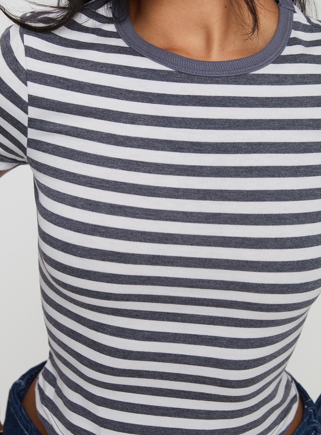 Floyra Top Blue / White Stripe - Image 6