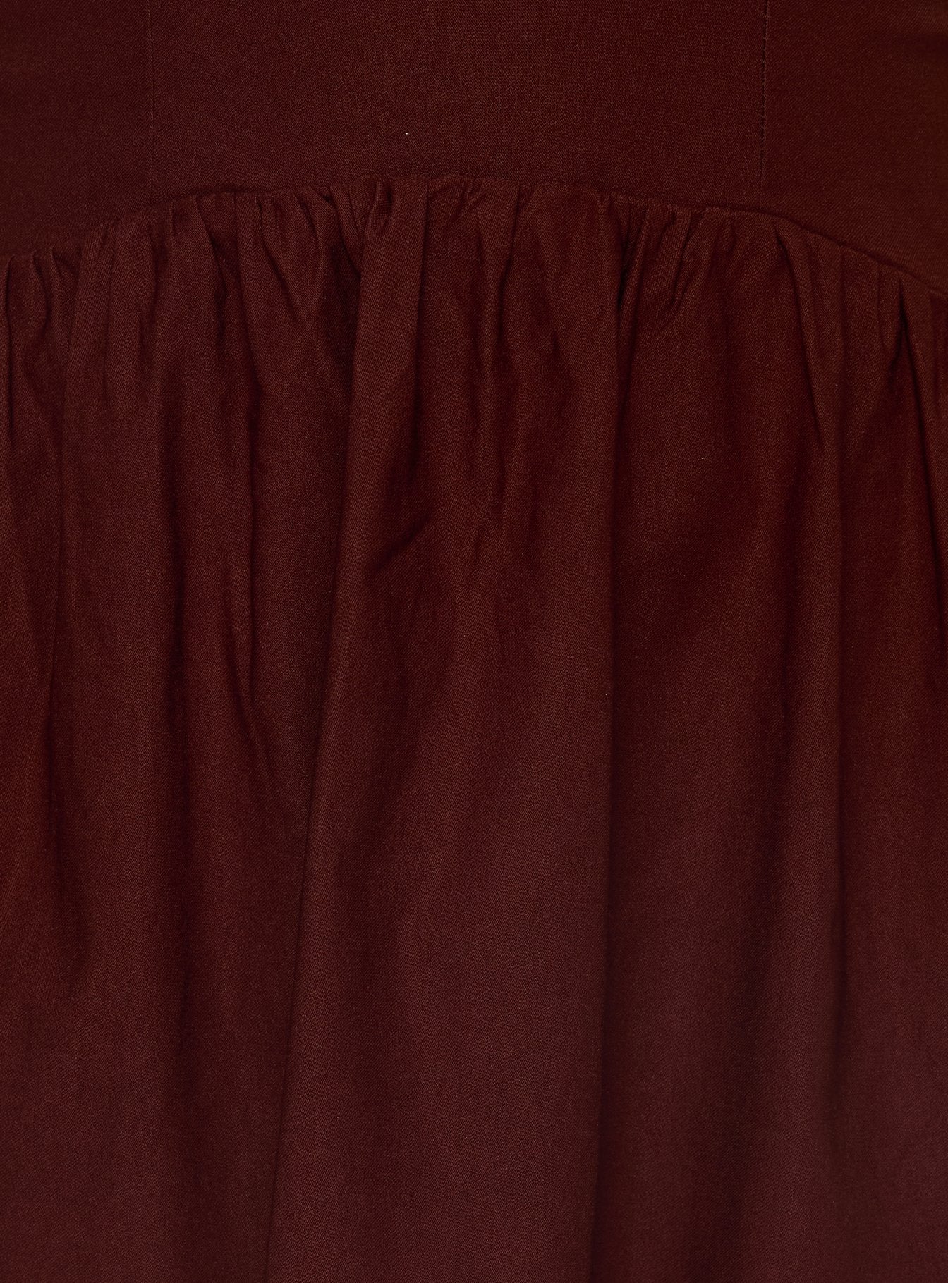 Evrae Strapless Playsuit Brown - Image 5