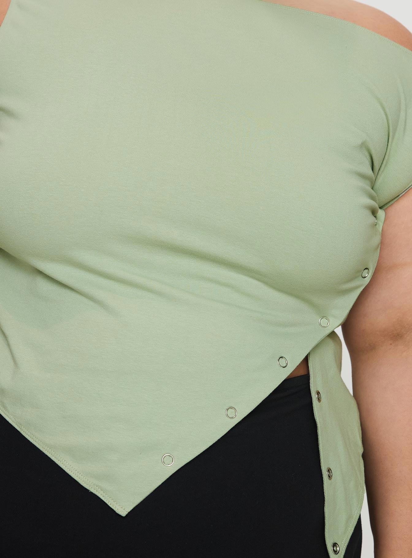 Karre Off The Shoulder Top Sage Curve - Image 5