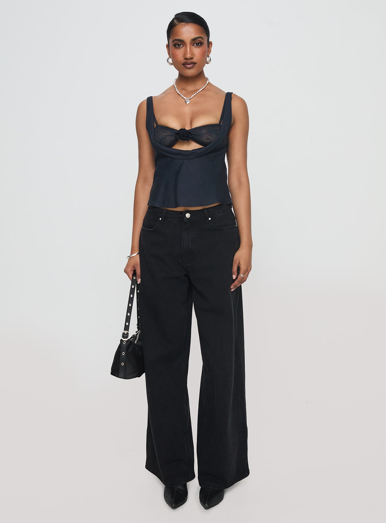 Delilah Top Navy - Image 7