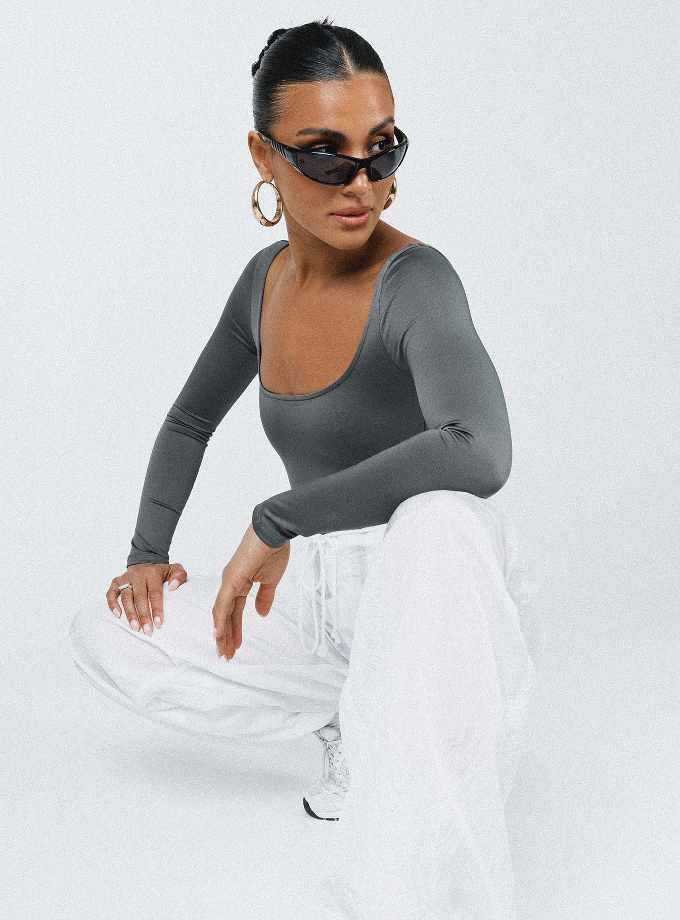 Ellery Bodysuit Grey - Image 7