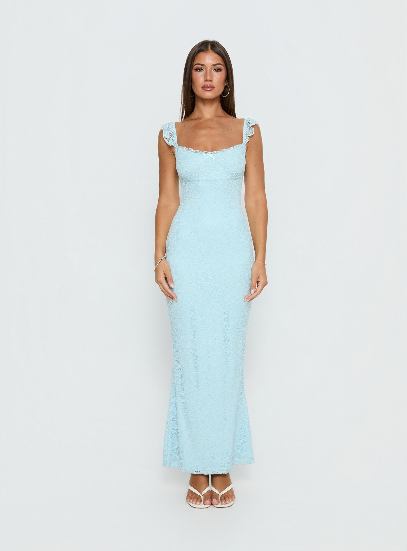 Beacall Maxi Dress Blue - Image 7