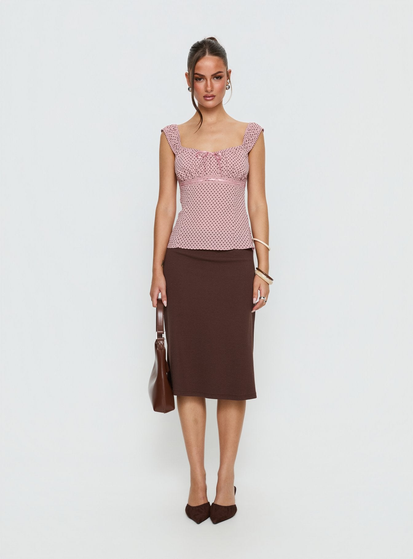 Garconne Top Pink Polka - Image 6