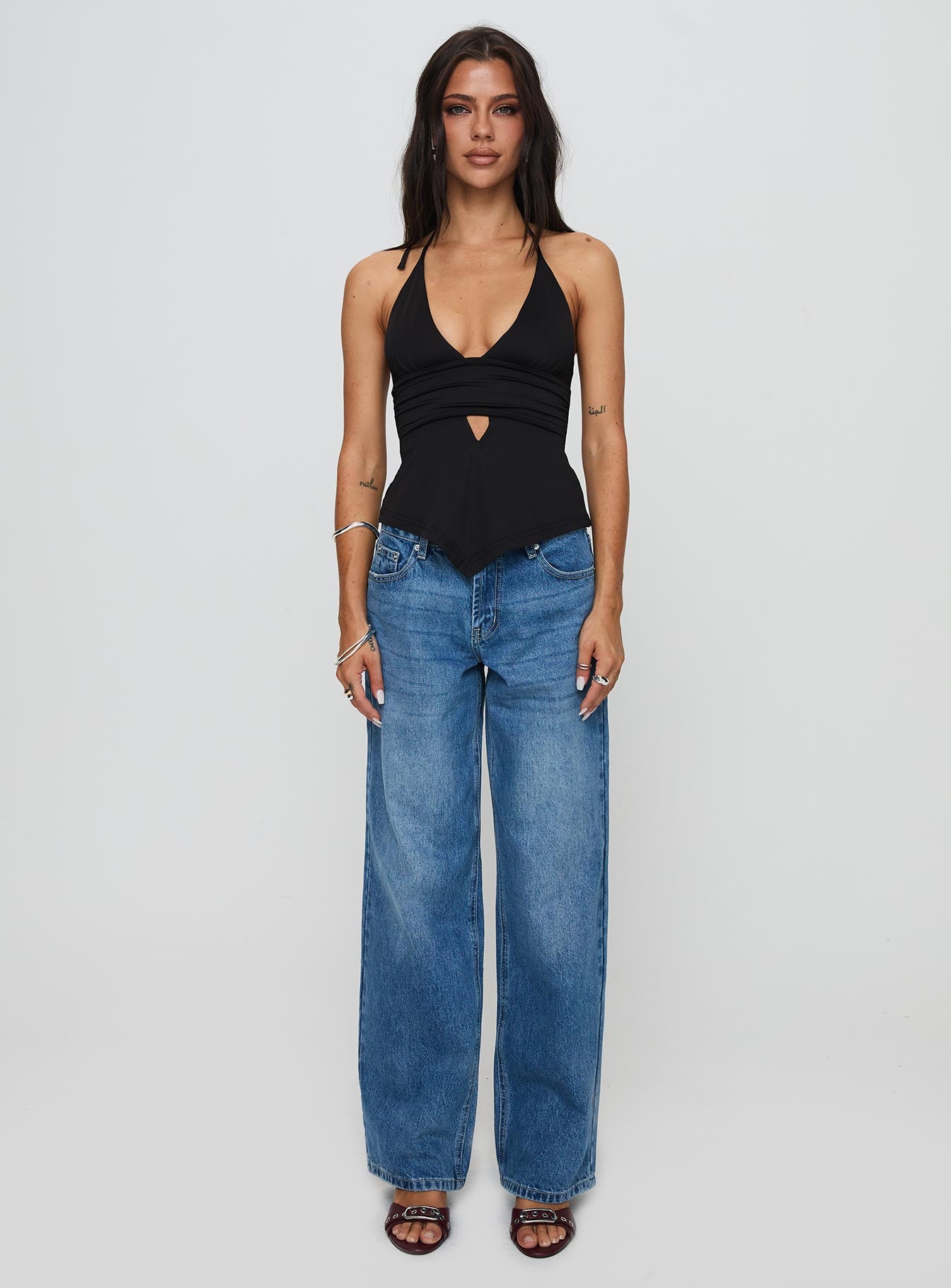 Averee Halter Top Black - Image 7