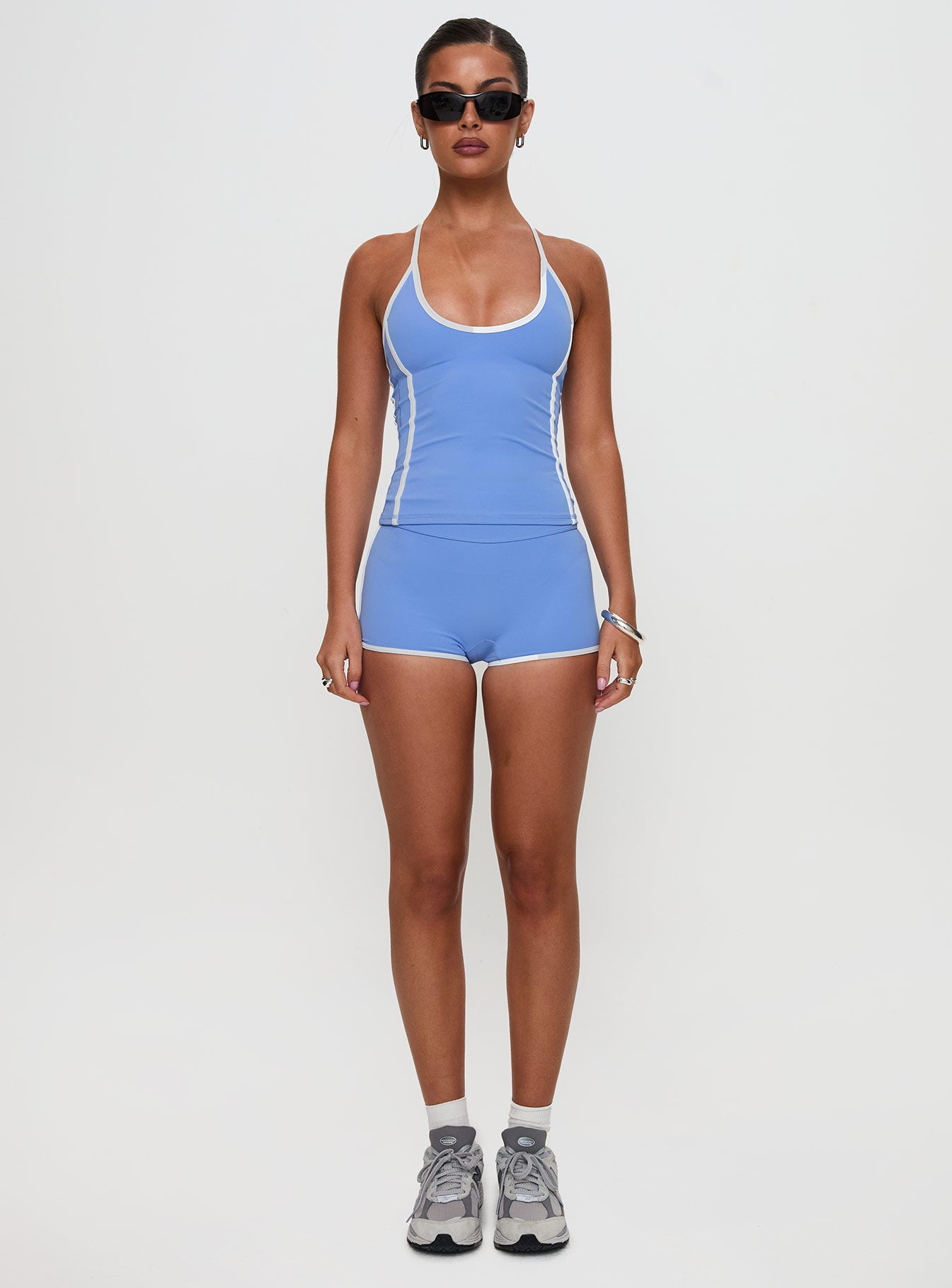 Fast Track Active Halter Top Blue - Image 7