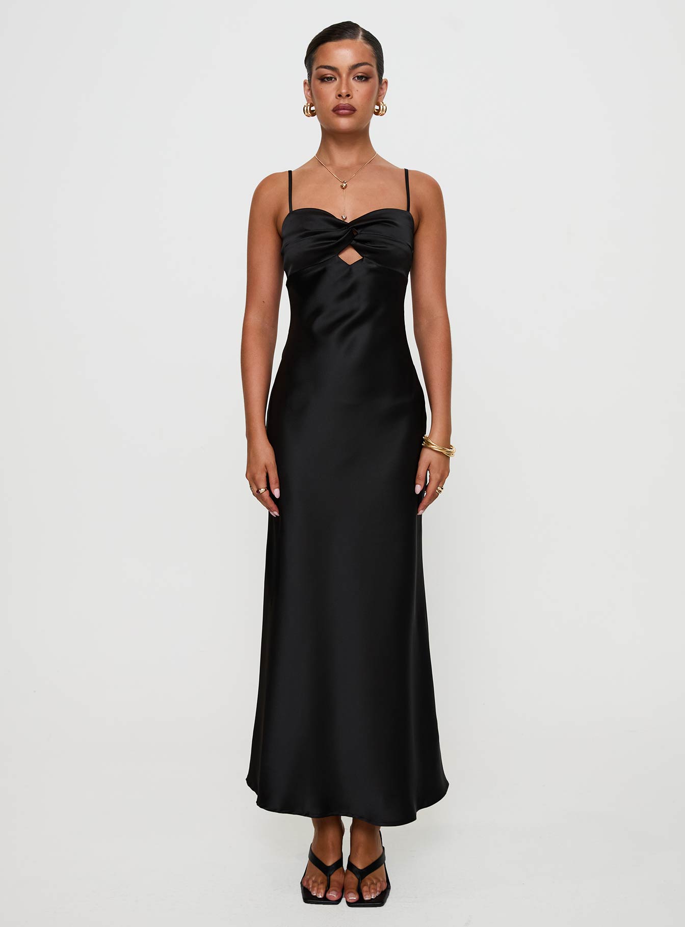 Blackthorn Maxi Dress Black - Image 7