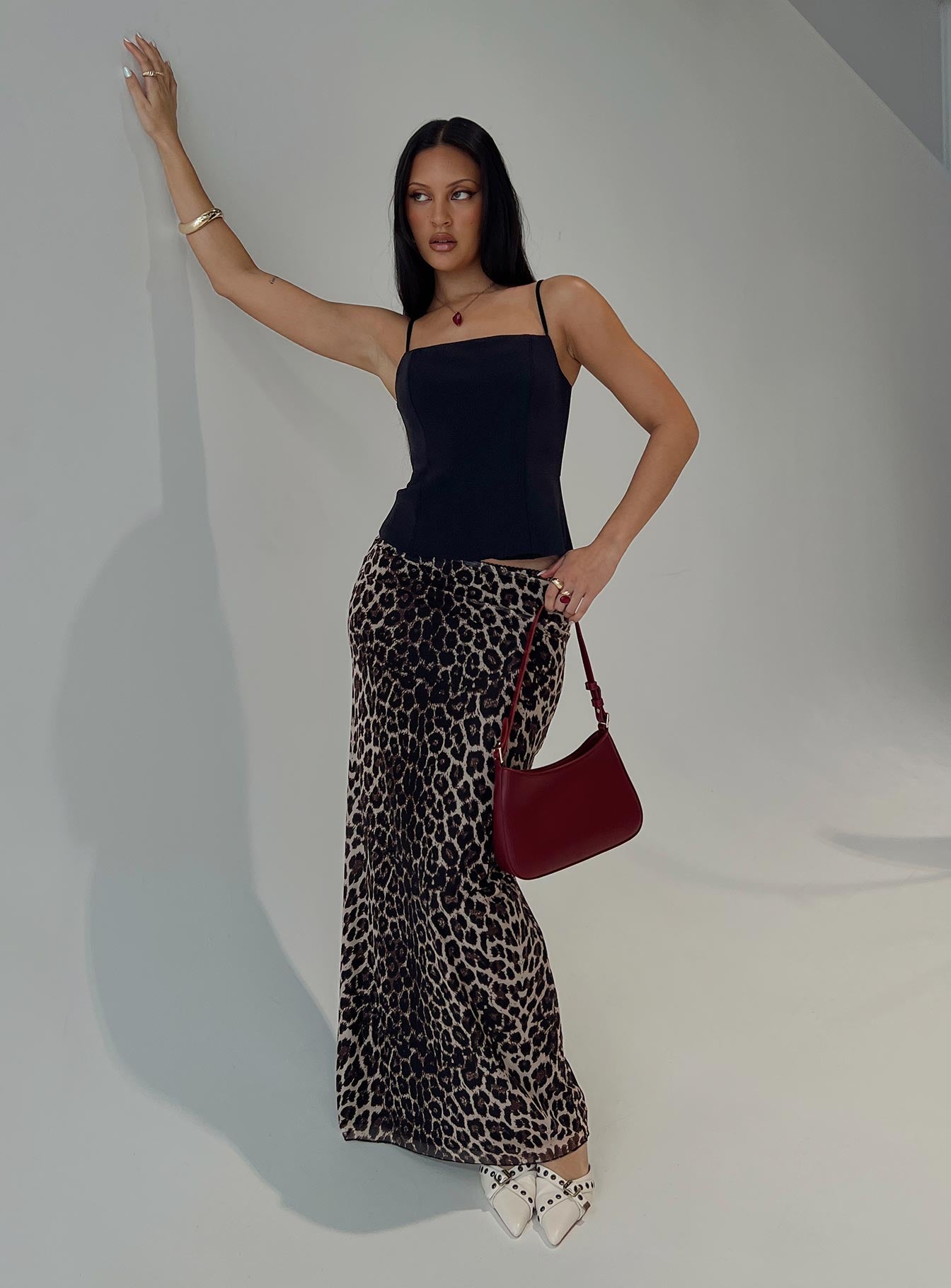 Ergo Maxi Skirt Leopard - Image 9