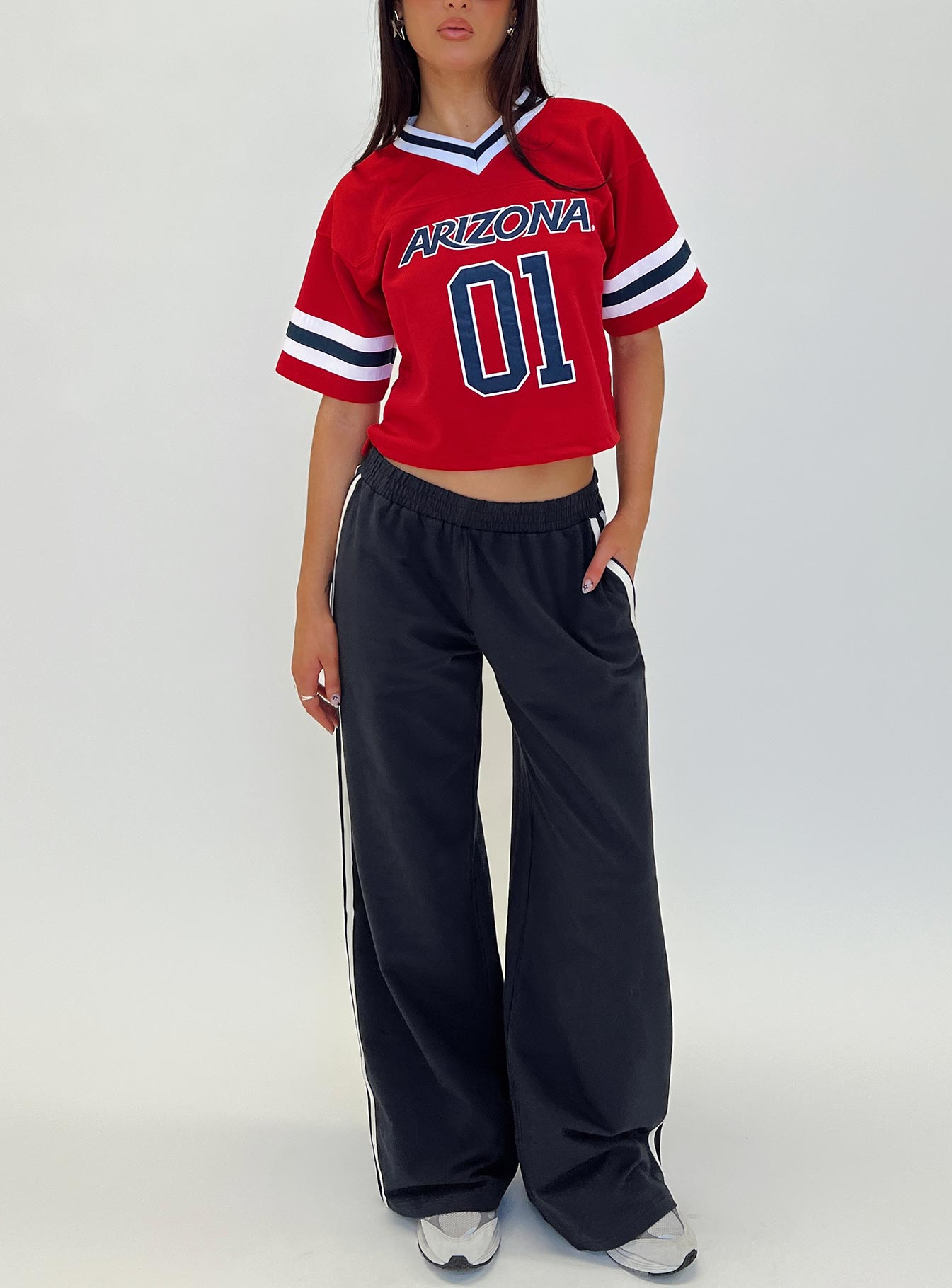 U Of A Football Jersey Red - Image 8