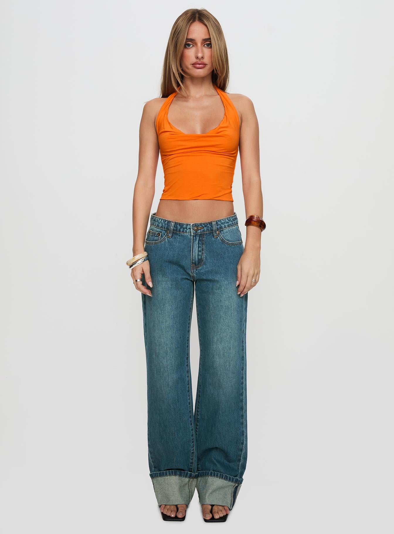 Irina Multi-Wear Top Orange - Image 9