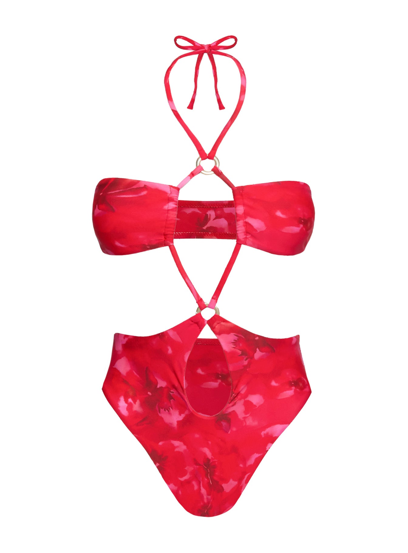 Burning Daylight One Piece Red Floral - Image 5