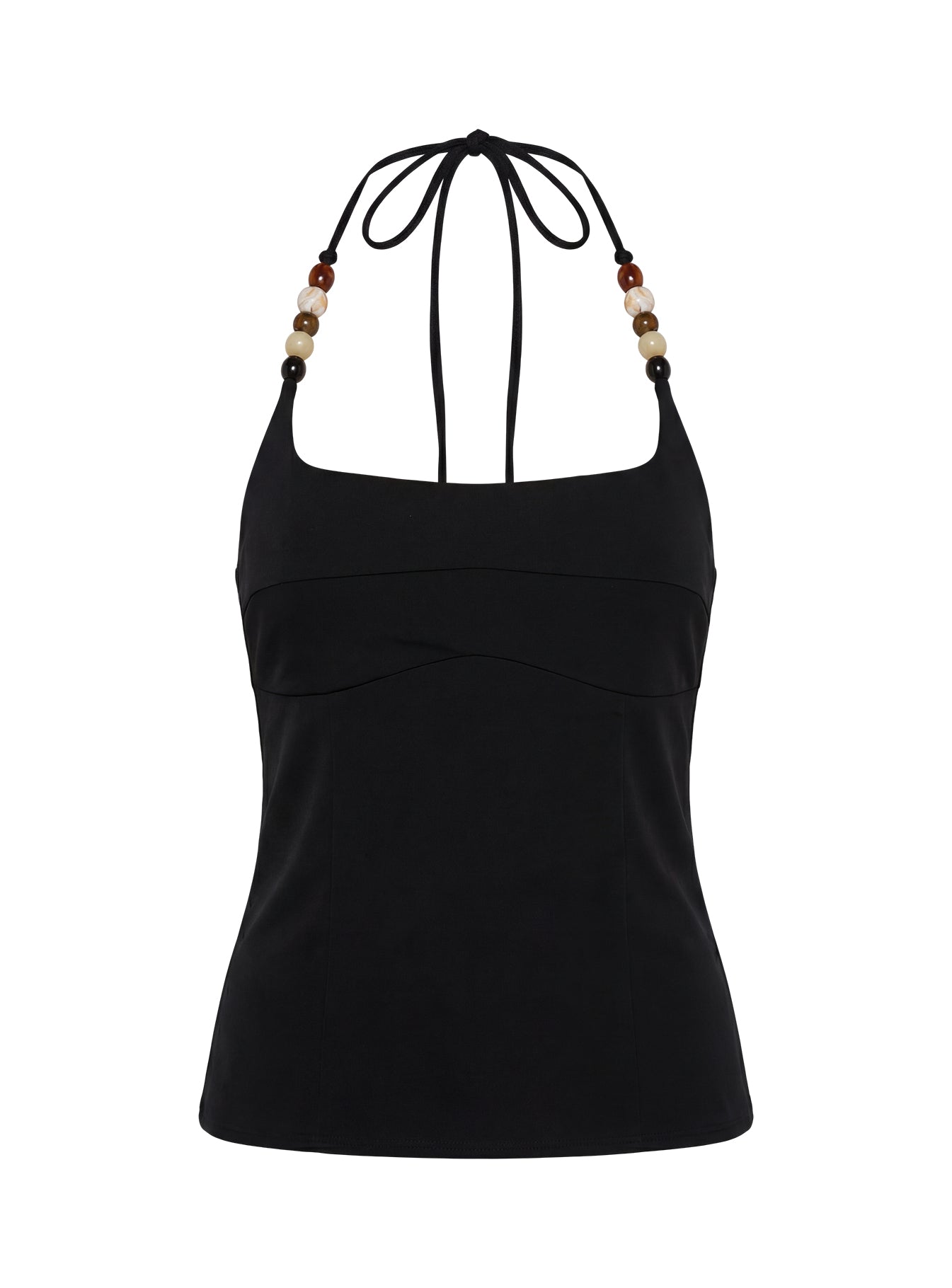 Cherise Bead Detail Top Black - Image 8