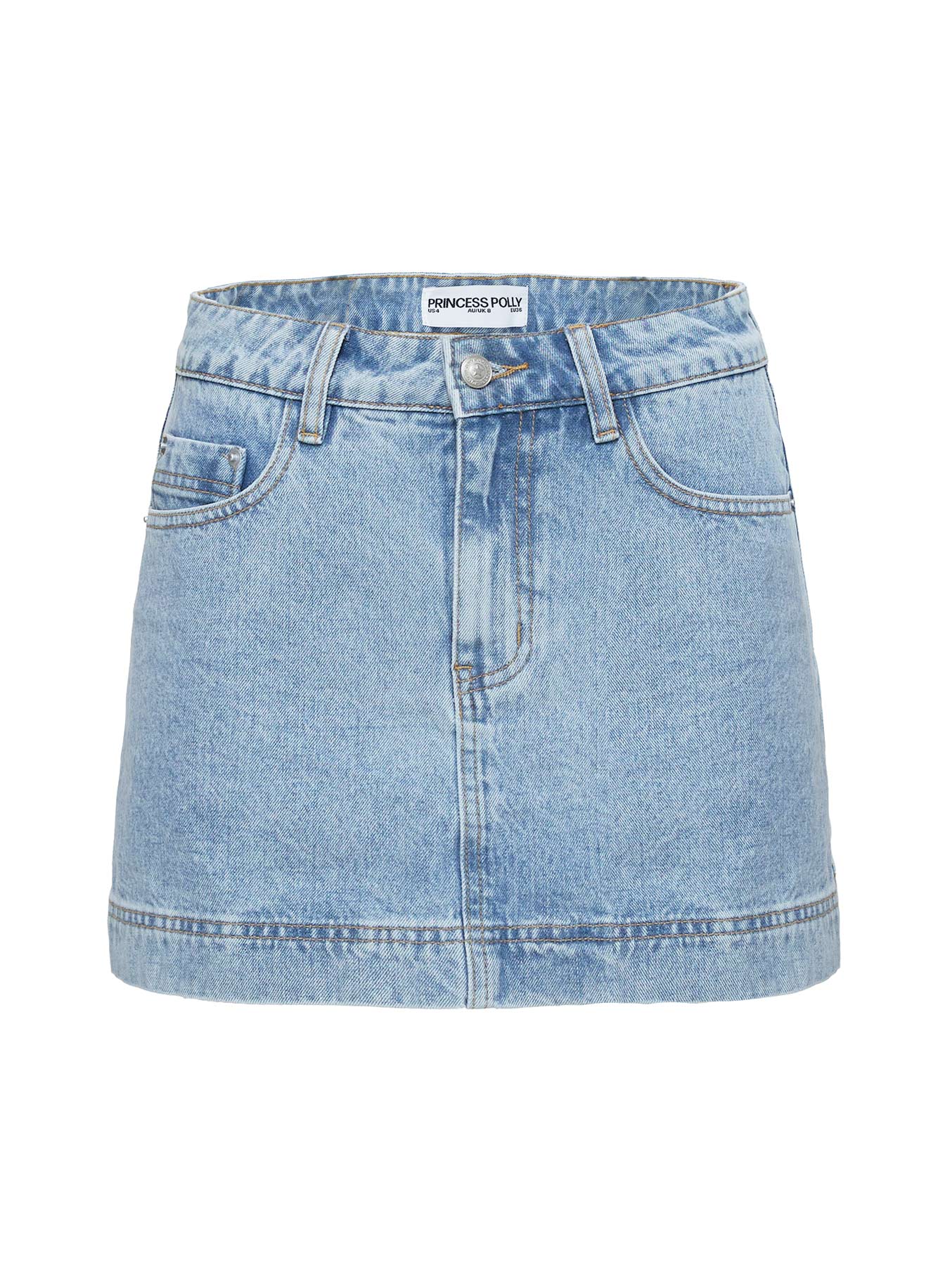 Gazelle Denim Skort Light Wash Tall - Image 7